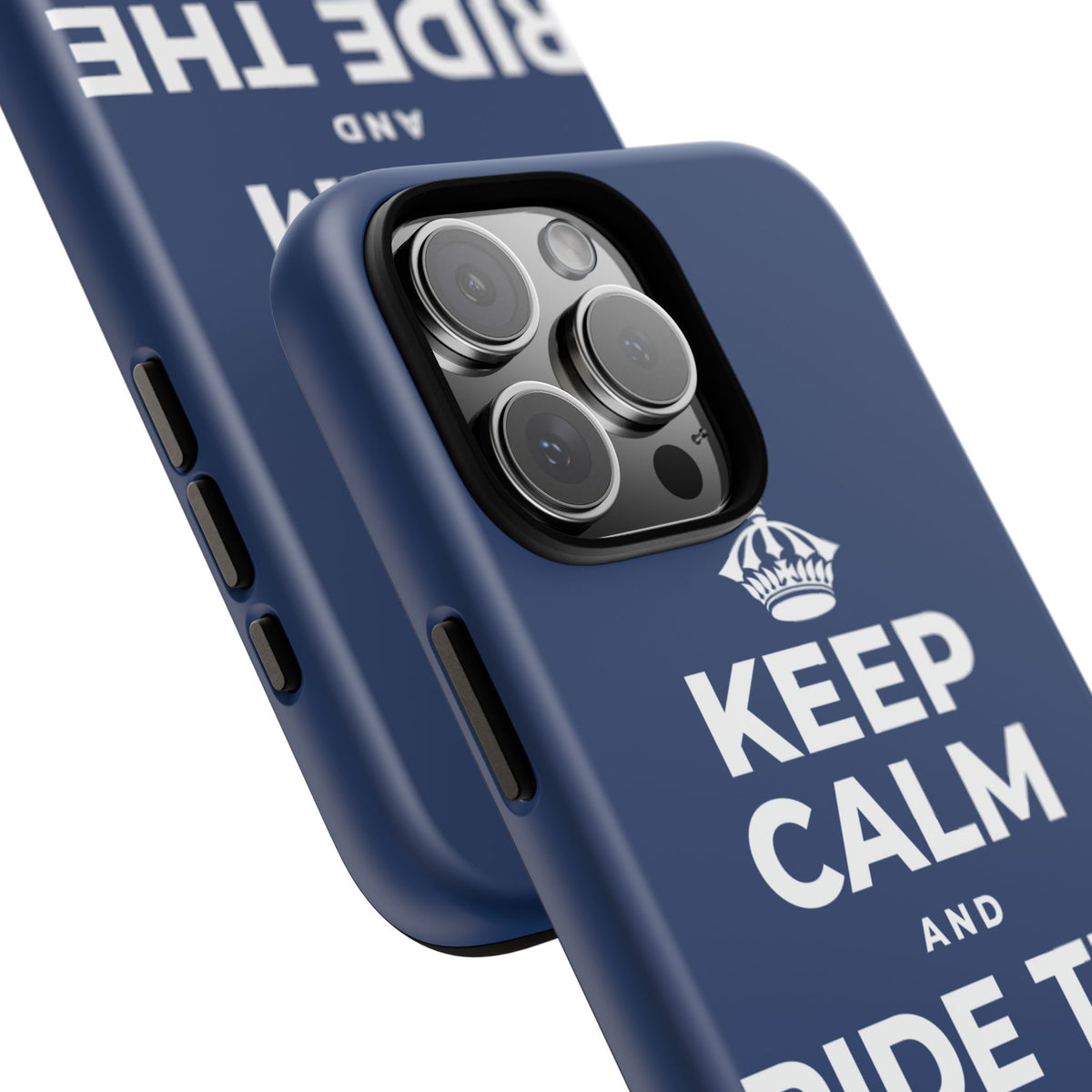 KEEP CALM AND RIDE THE GOOD WAVE Phone Case