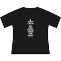 KEEP CALM AND DO ONE THING, THEN THE NEXT Women's Raglan Tee