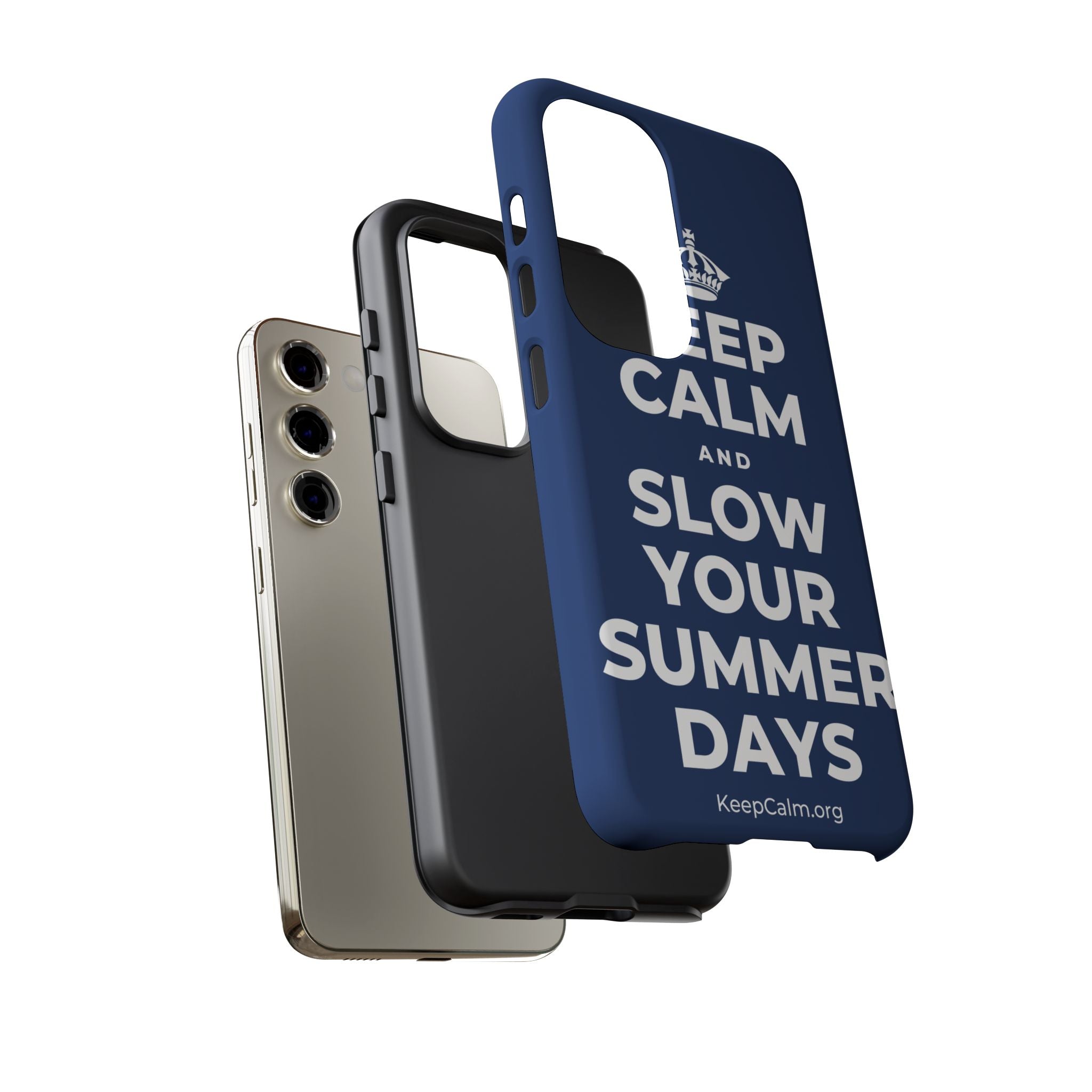 KEEP CALM AND SLOW YOUR SUMMER DAYS Phone Case