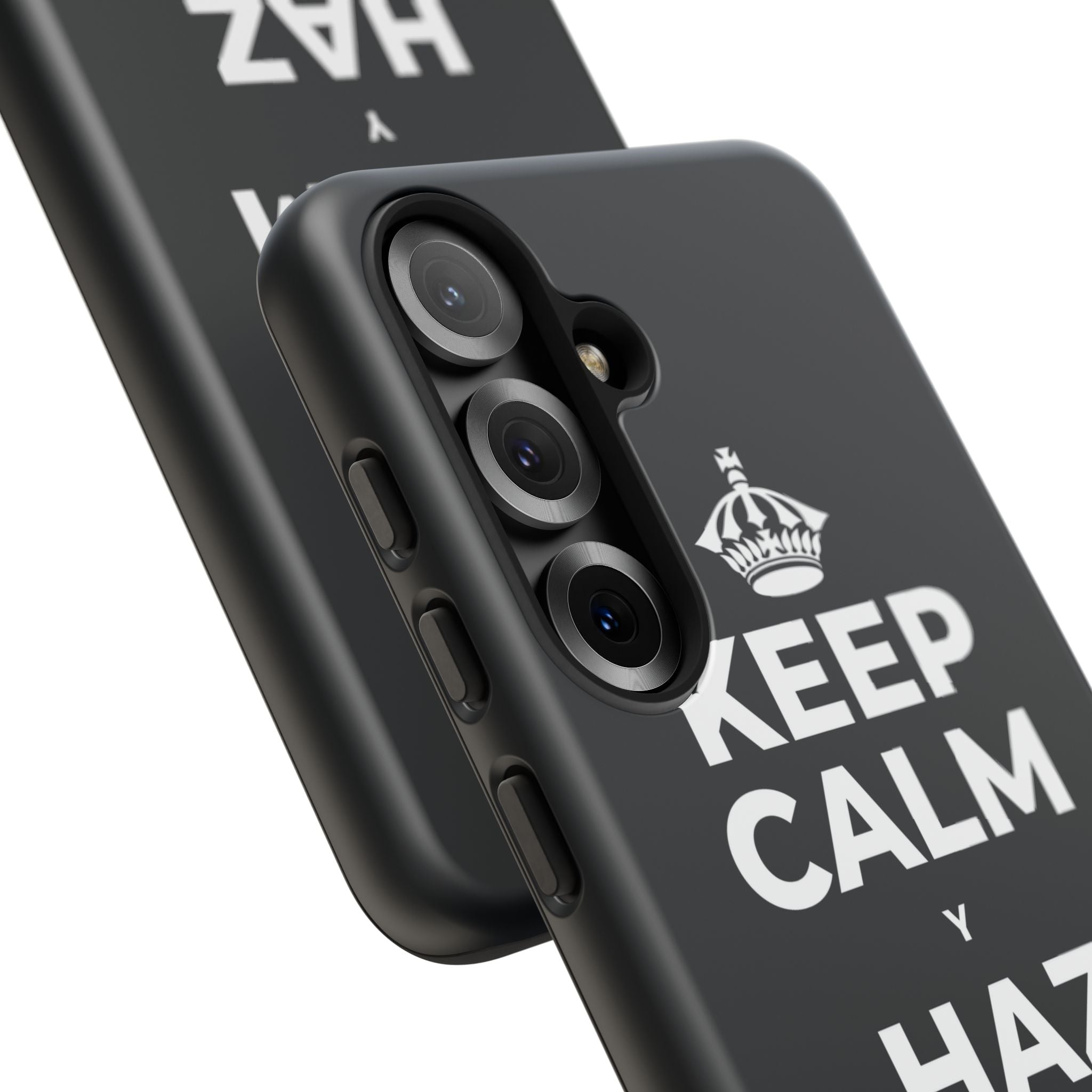 KEEP CALM Y HAZ COSAS DIFÍCILES Phone Case (Dark)
