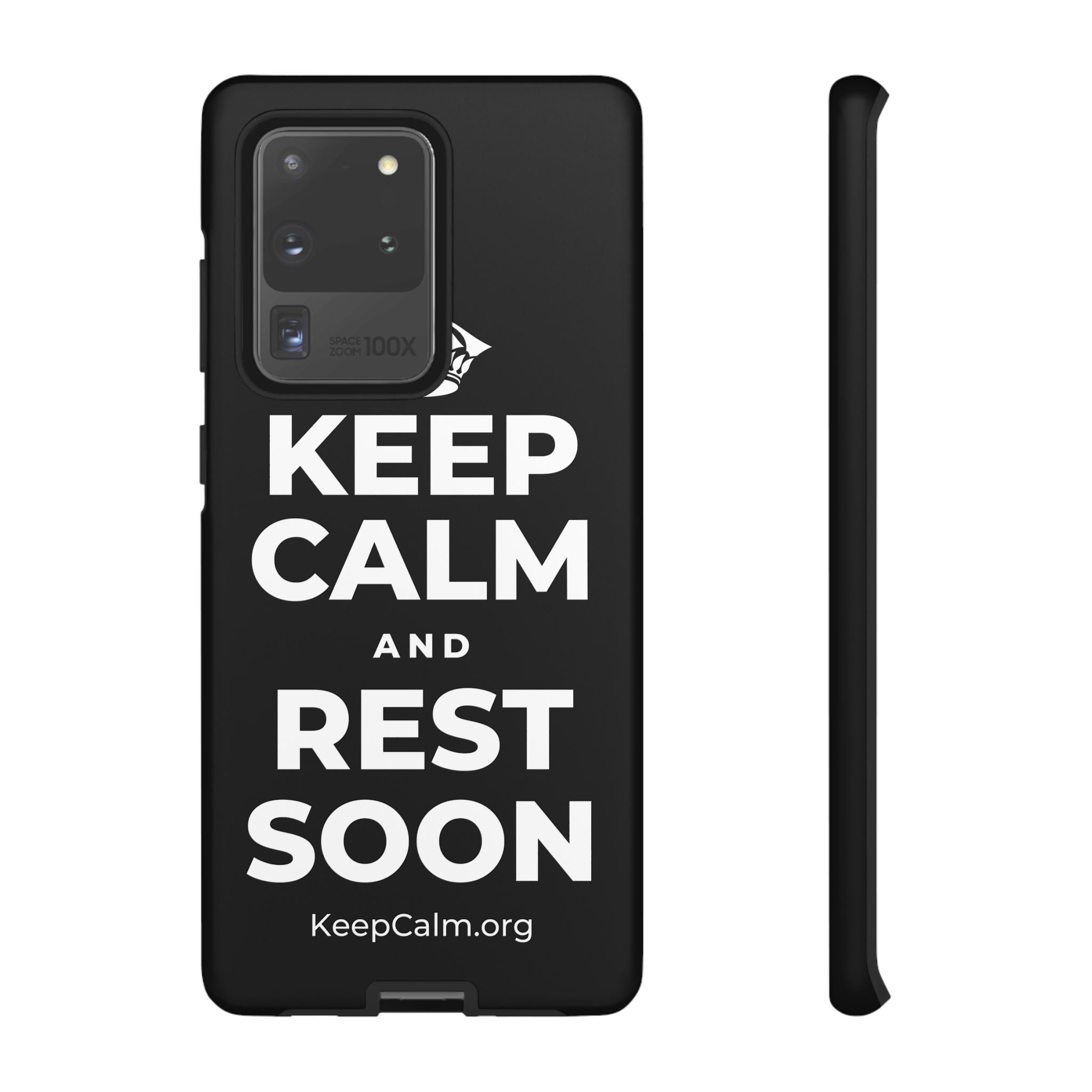 KEEP CALM AND REST SOON Phone Case