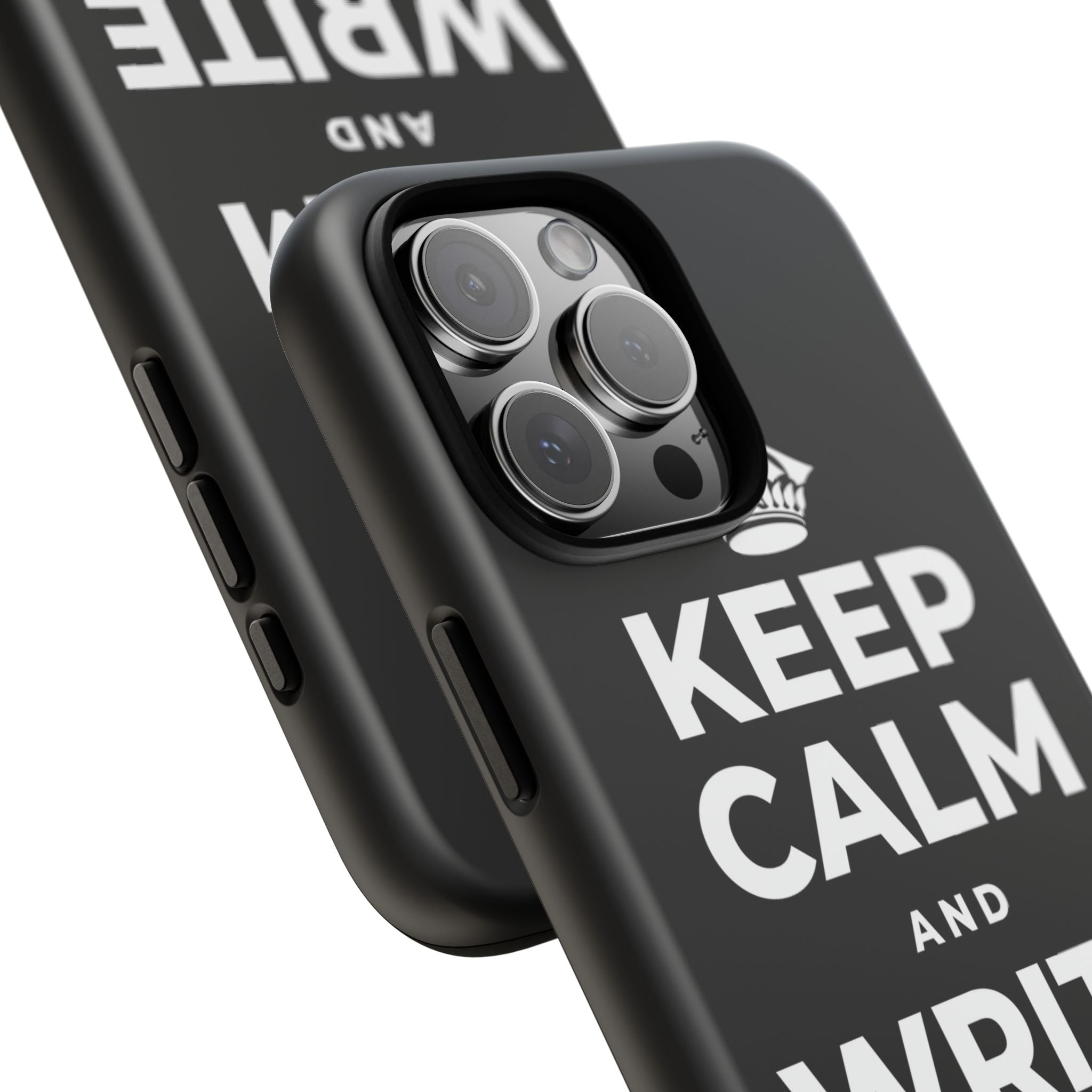 KEEP CALM AND WRITE IT DOWN Phone Case