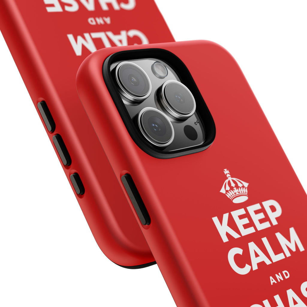 KEEP CALM AND CHASE GREATNESS Phone Case