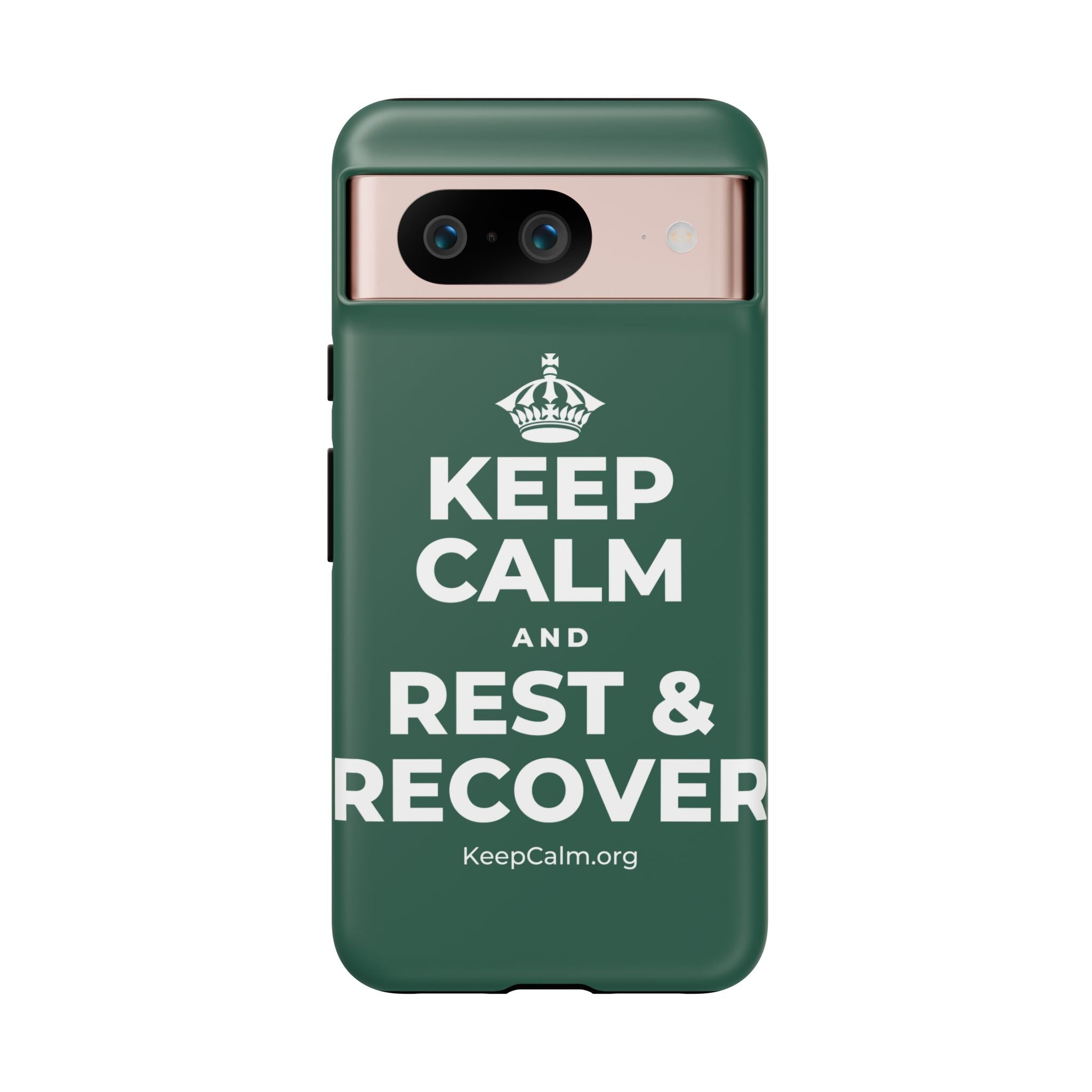 KEEP CALM AND REST & RECOVER Phone Case