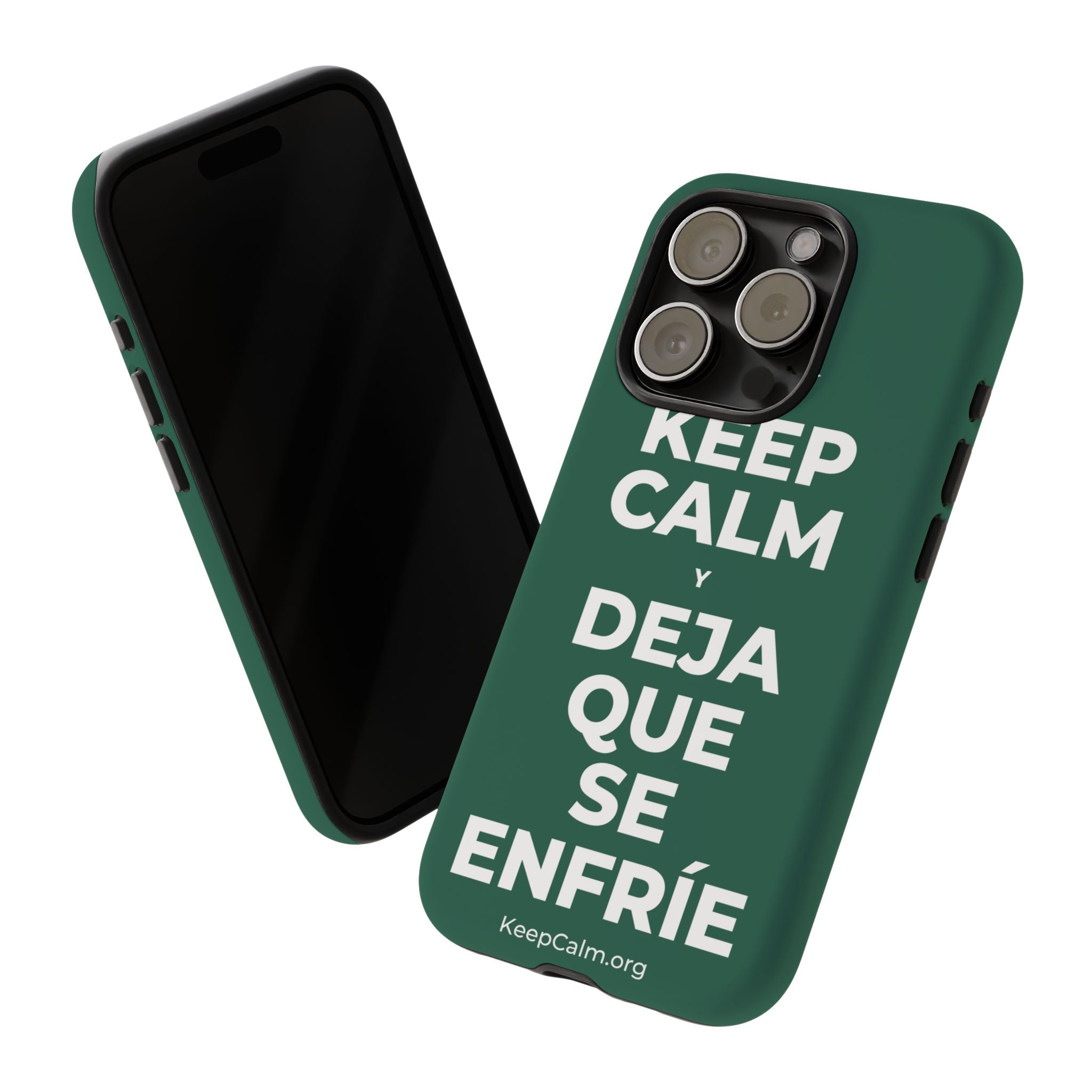 KEEP CALM Y DEJA QUE SE ENFRÍE Phone Case