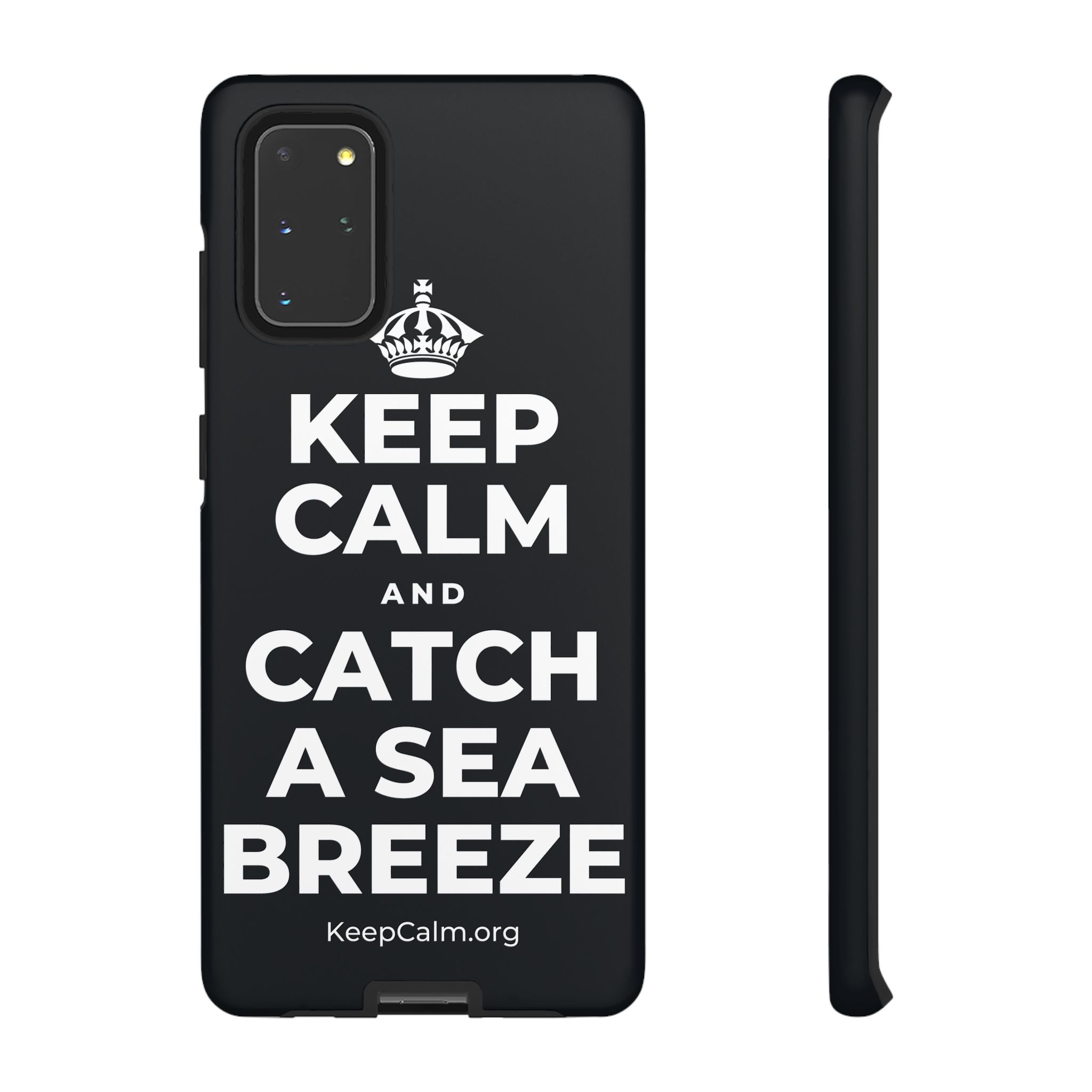 KEEP CALM AND CATCH A SEA BREEZE Phone Case (Dark)