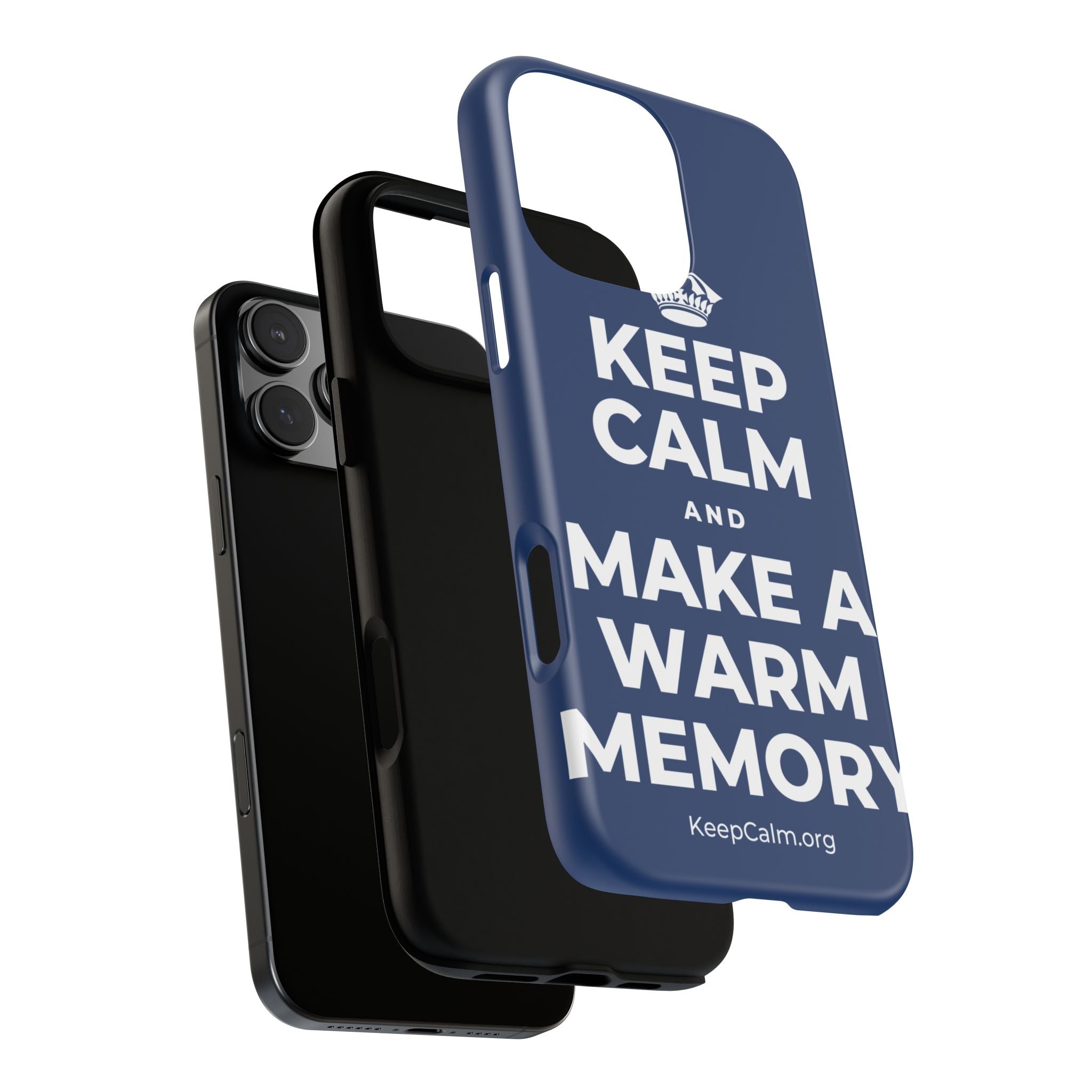 KEEP CALM AND MAKE A WARM MEMORY Phone Case