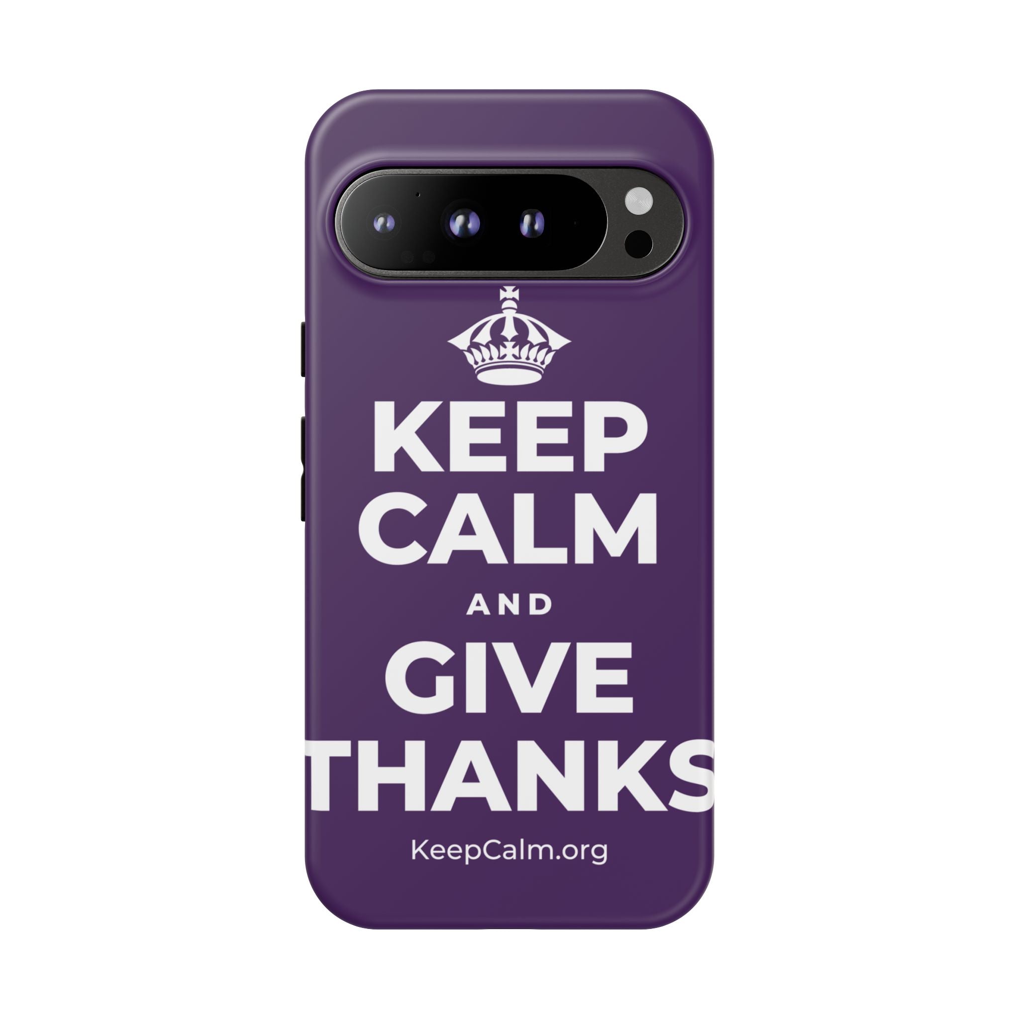 KEEP CALM AND GIVE THANKS Phone Case