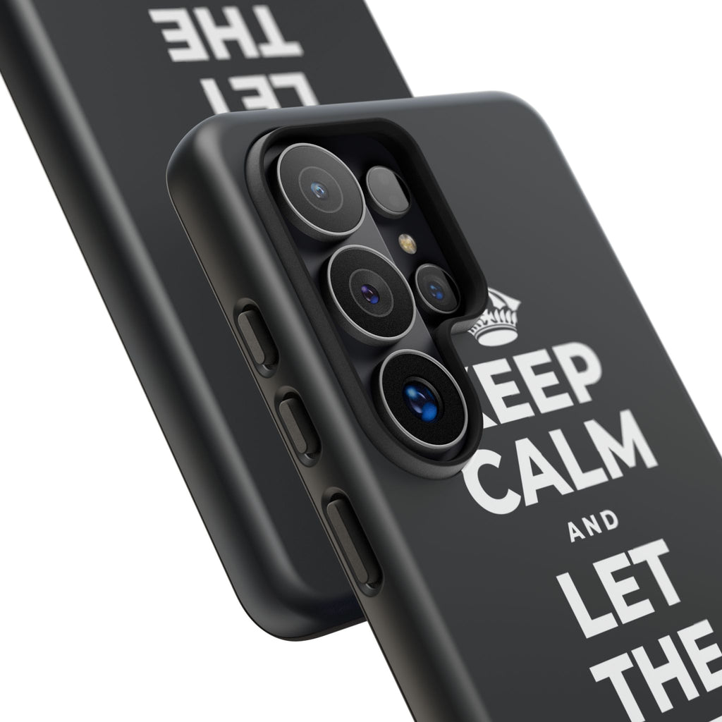 KEEP CALM AND LET THE TO-DO LIST WAIT Phone Case (Dark)
