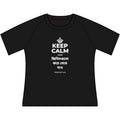 KEEP CALM AND জিনিসগুলো ঝরে যেতে দাও Women's Raglan Tee