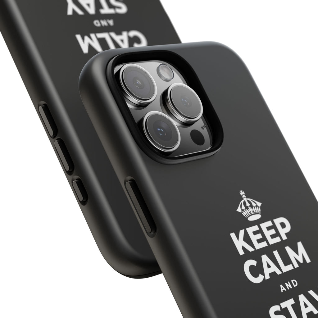 KEEP CALM AND STAY UNBOTHERED Phone Case