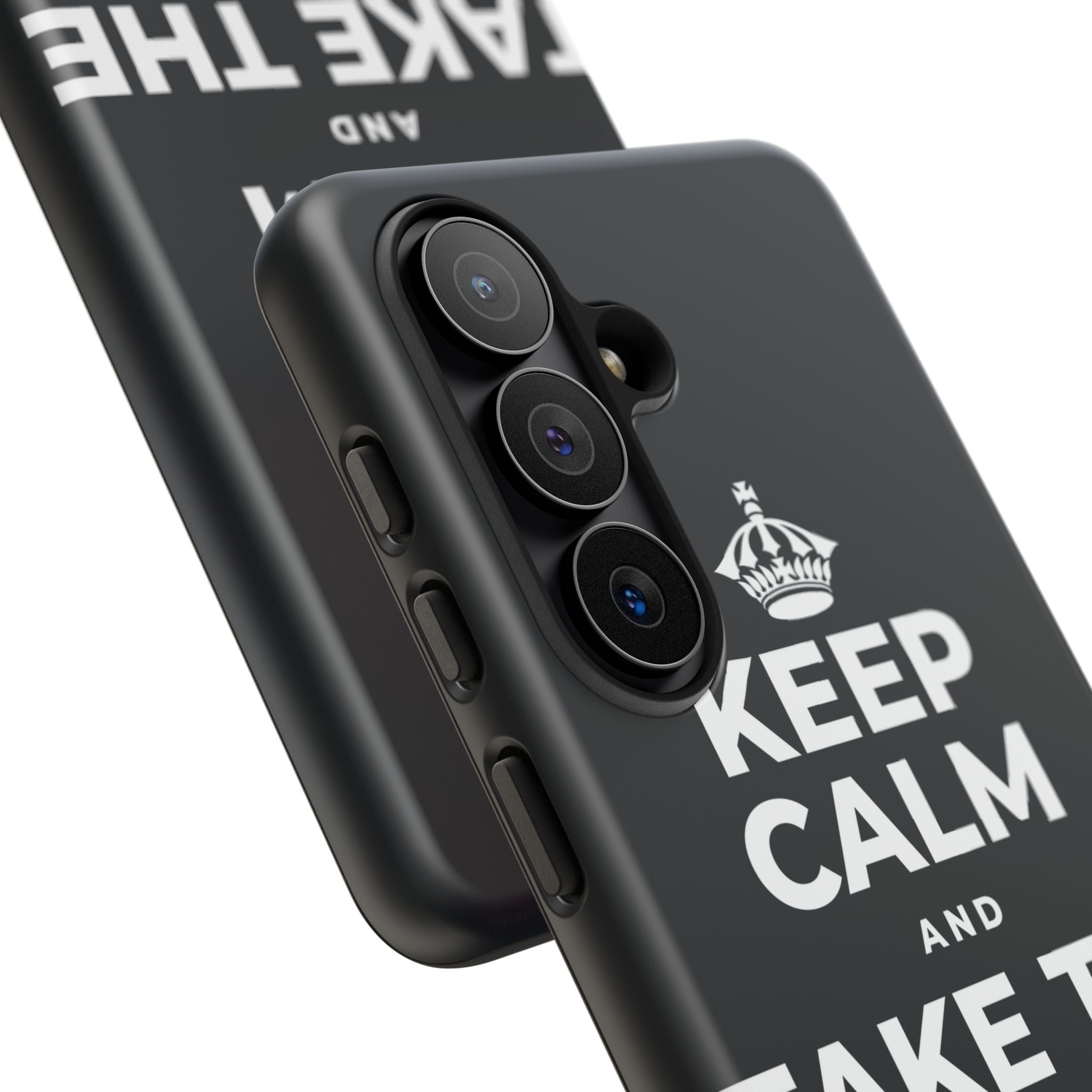 KEEP CALM AND TAKE THE VICTORY LAP Phone Case (Dark)