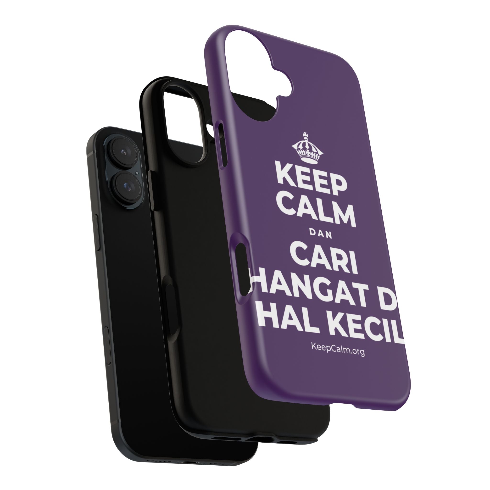 KEEP CALM DAN CARI HANGAT DI HAL KECIL Phone Case