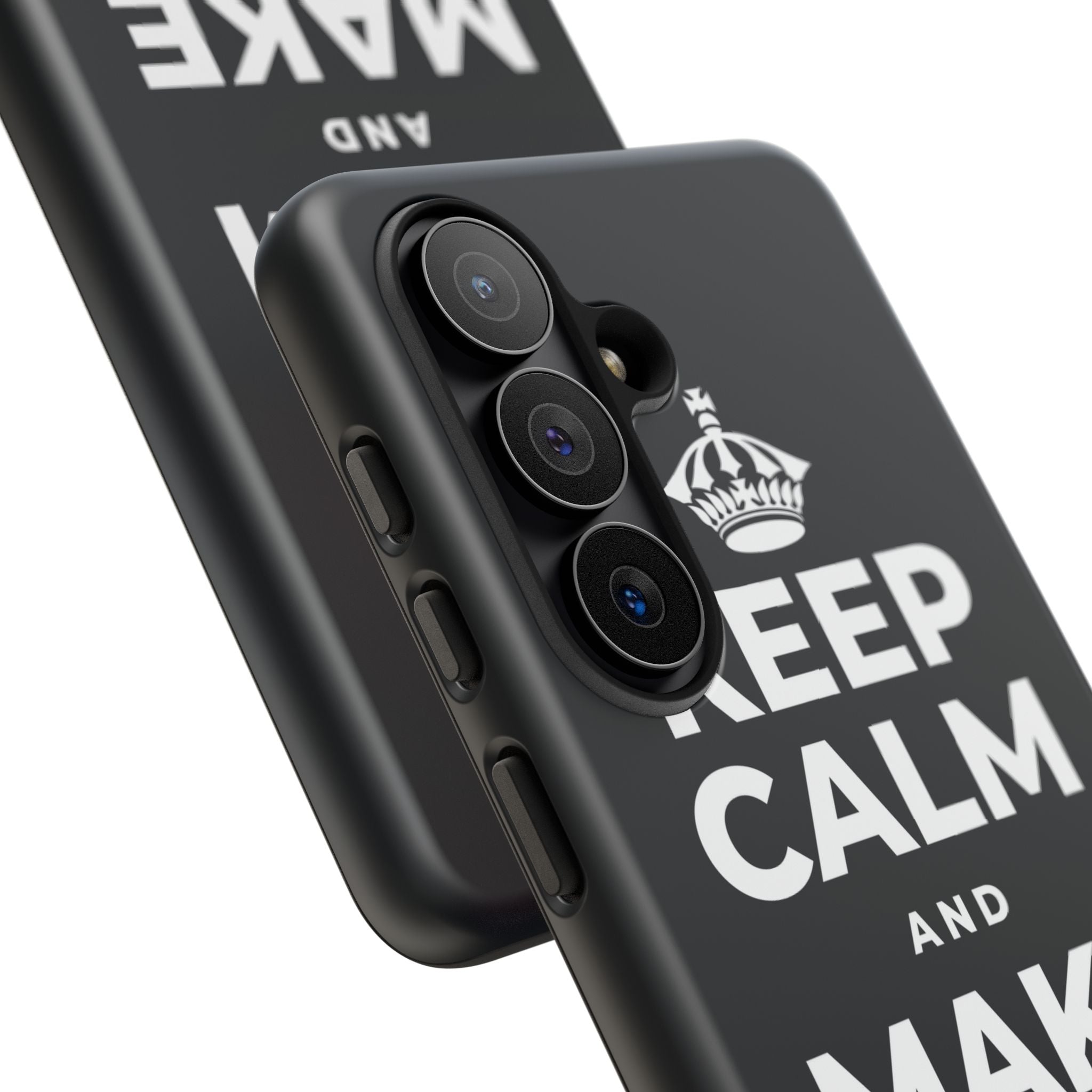 KEEP CALM AND MAKE TODAY GENTLE Phone Case (Dark)