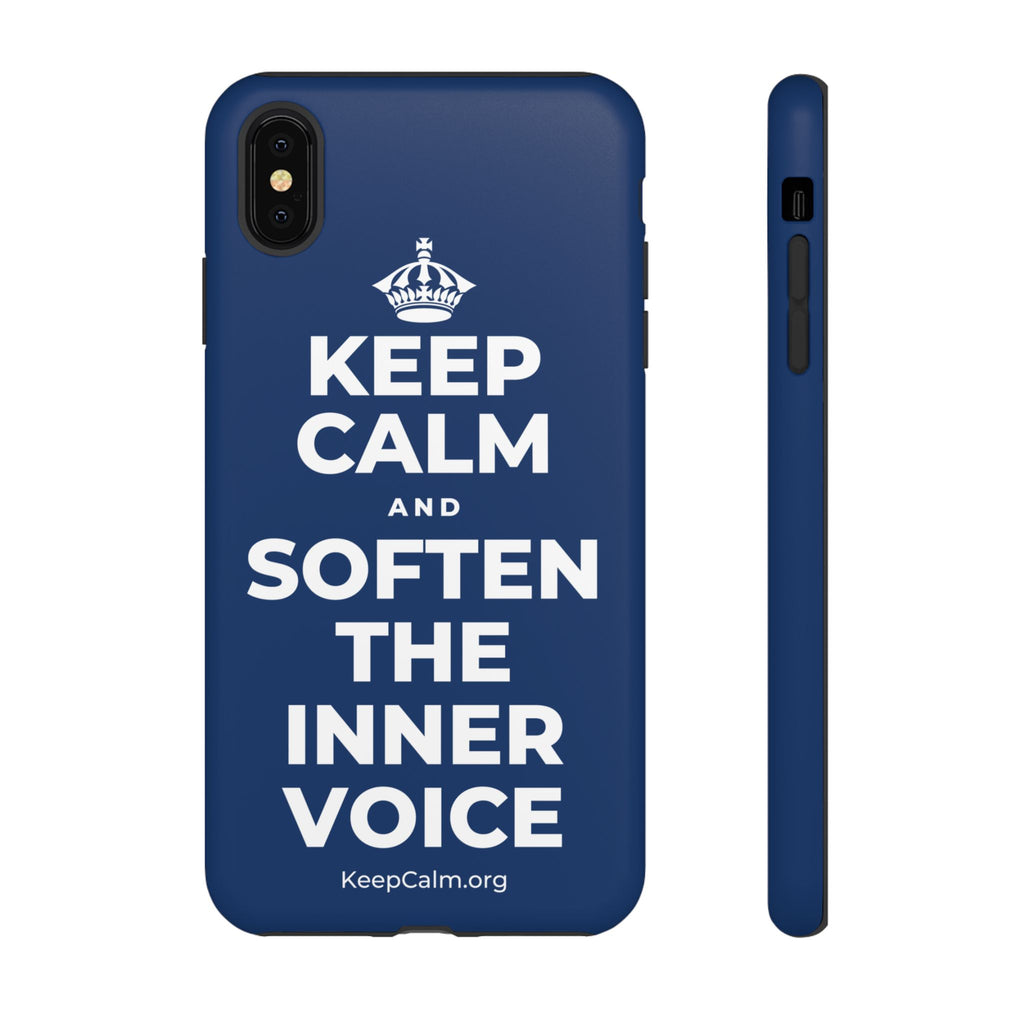 KEEP CALM AND SOFTEN THE INNER VOICE Phone Case