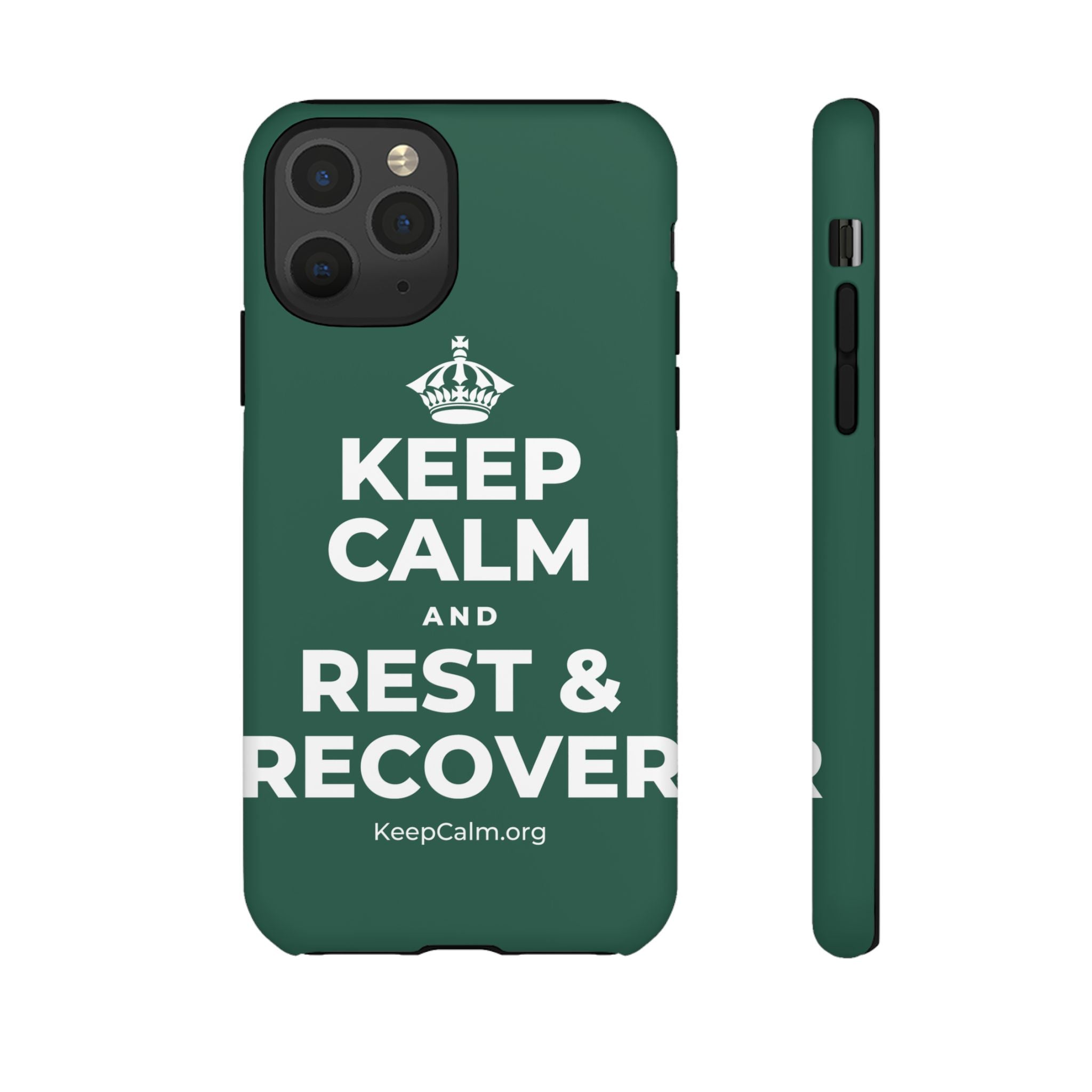 KEEP CALM AND REST & RECOVER Phone Case