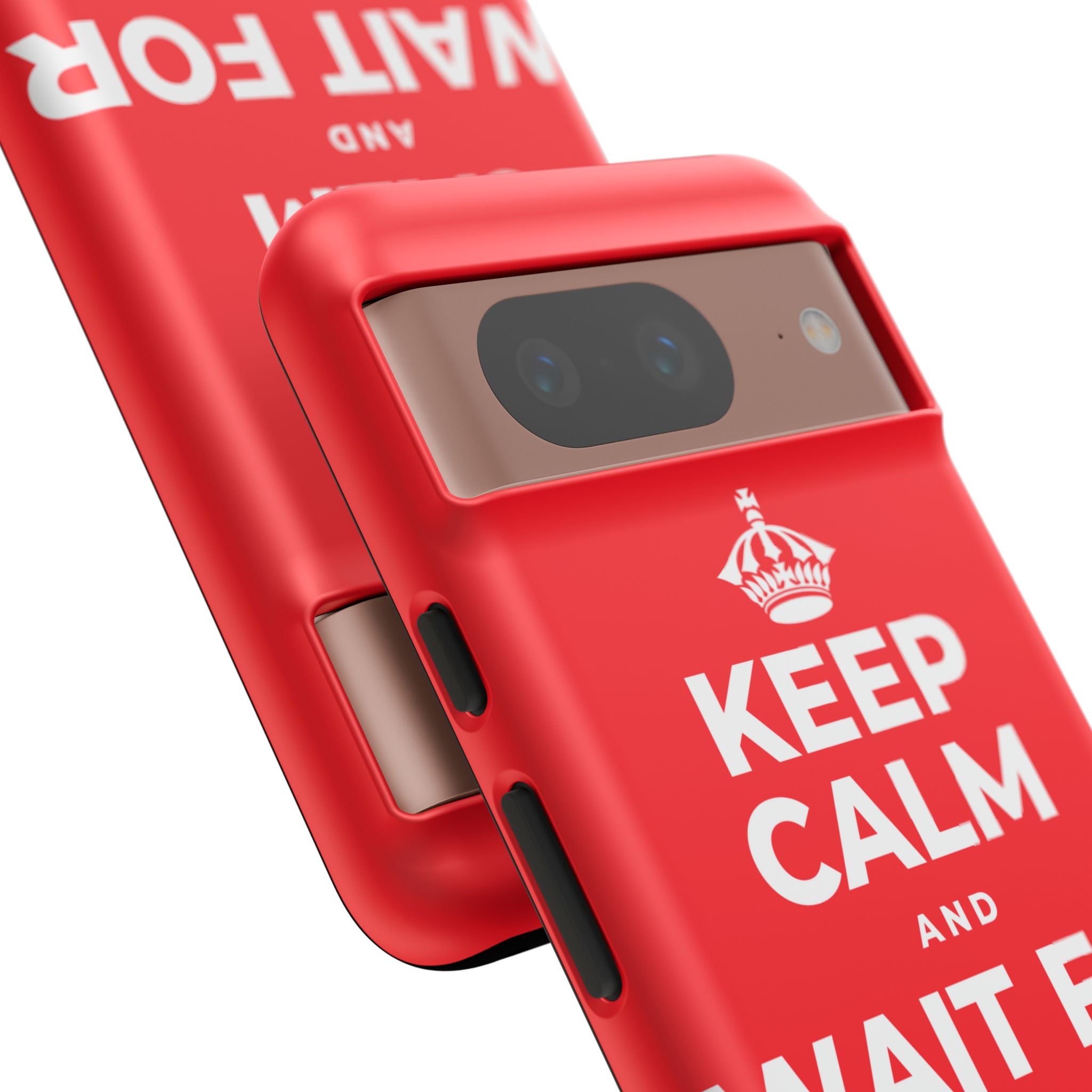 KEEP CALM AND WAIT FOR THE RAINBOW Phone Case