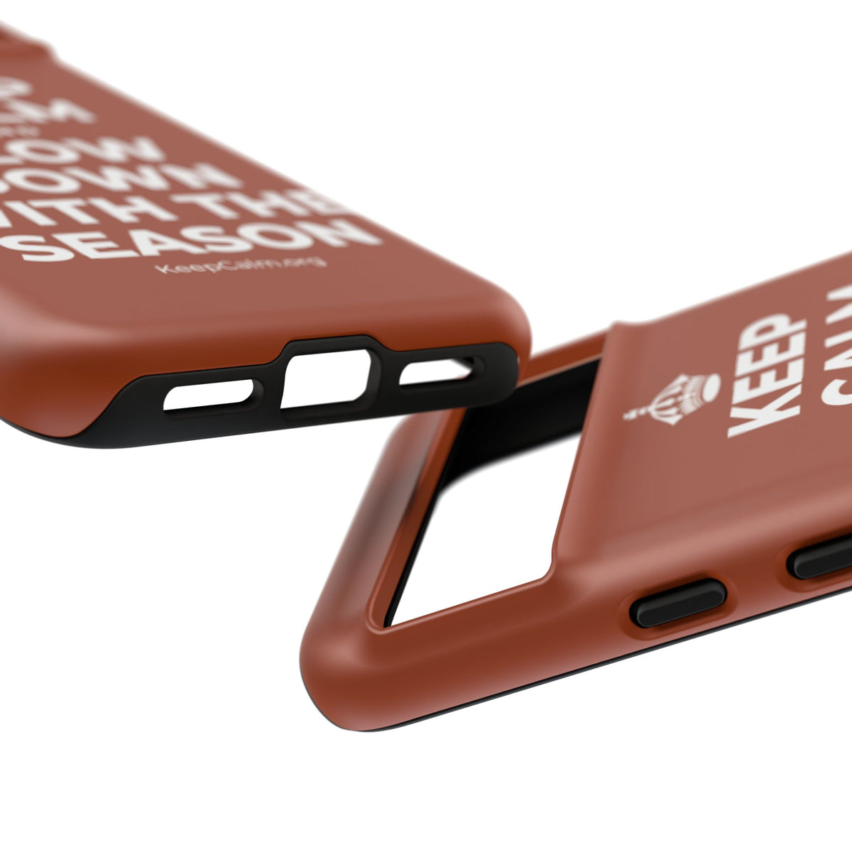 KEEP CALM AND SLOW DOWN WITH THE SEASON Phone Case