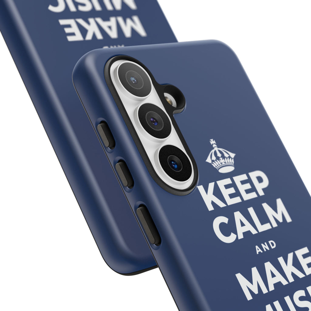 KEEP CALM AND MAKE MUSIC THAT HEALS Phone Case