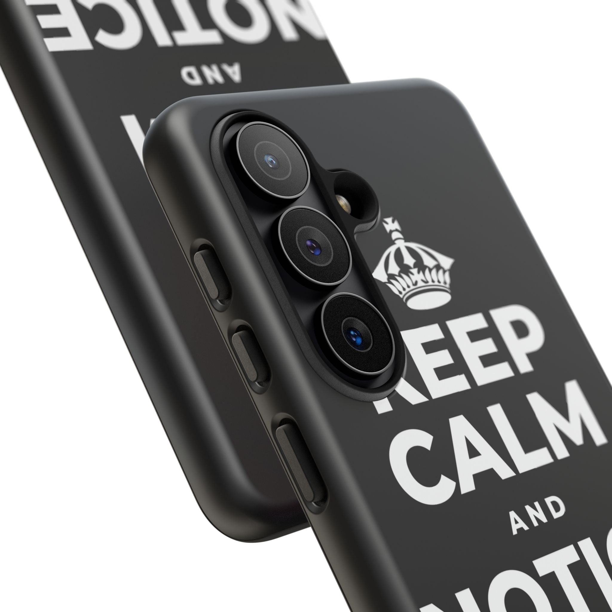 KEEP CALM AND NOTICE THE GOOD Phone Case