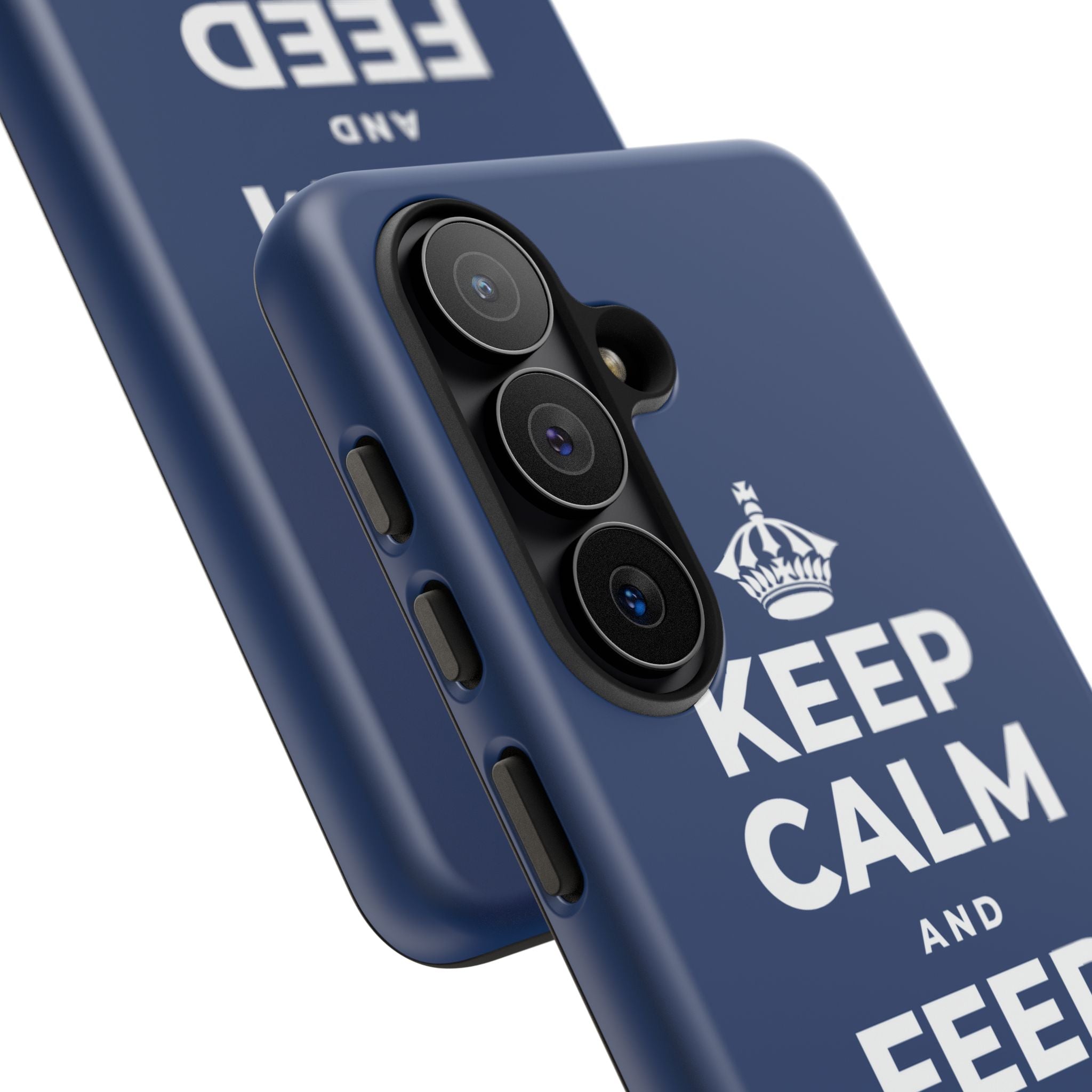 KEEP CALM AND FEED YOUR SOUL TOO Phone Case