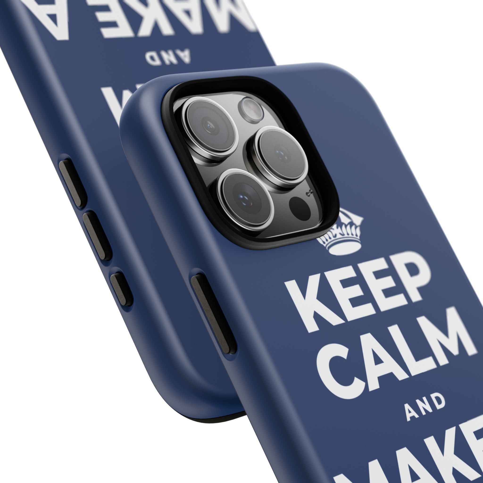 KEEP CALM AND MAKE A WARM MEMORY Phone Case