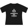 KEEP CALM UND VERBREITE DIE WÄRME Women's Raglan Tee