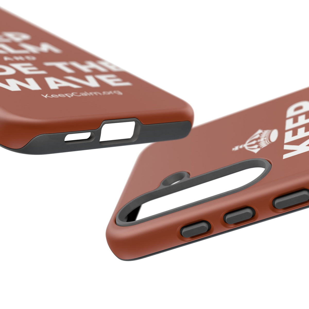 KEEP CALM AND RIDE THE WAVE Phone Case