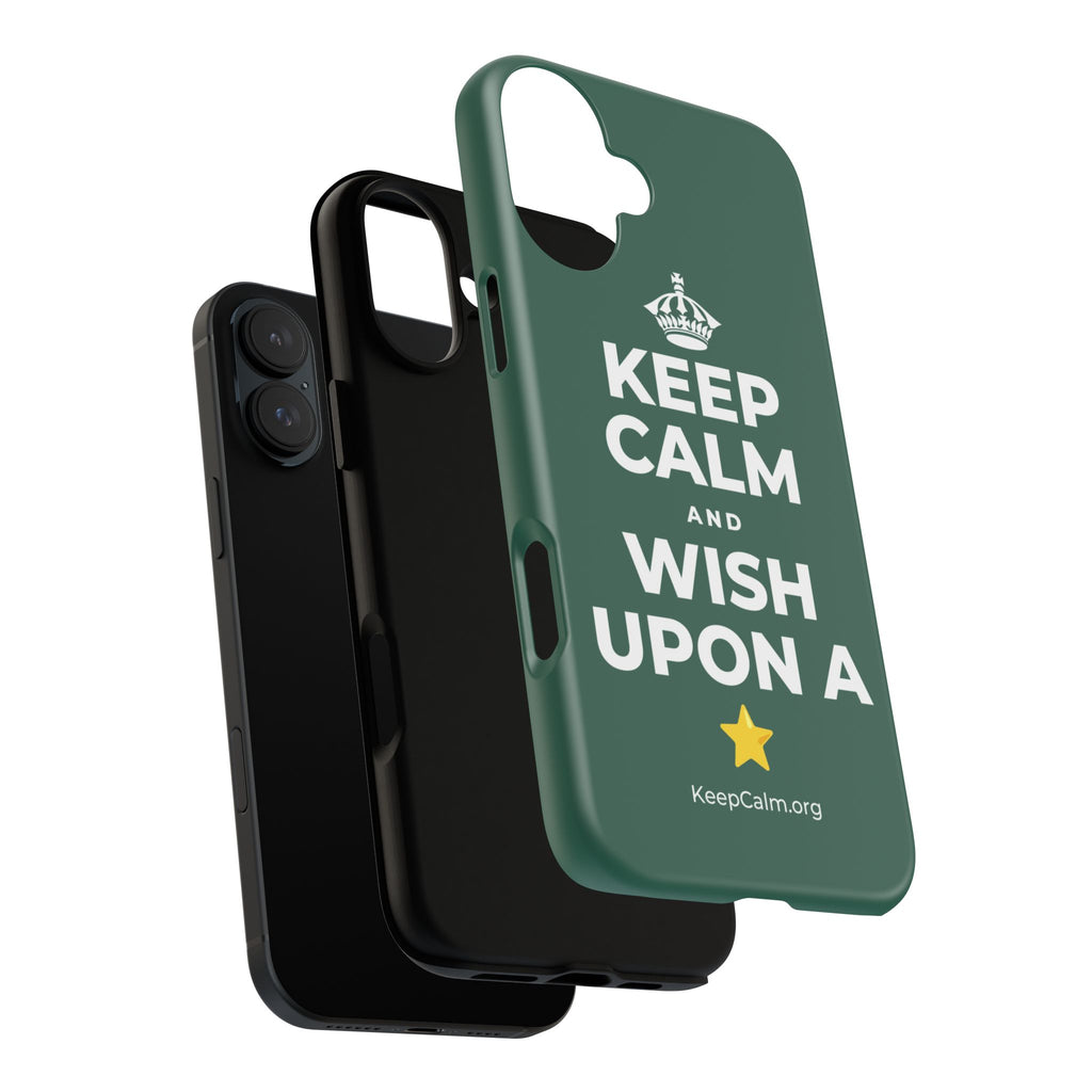 KEEP CALM AND WISH UPON A ⭐ Phone Case