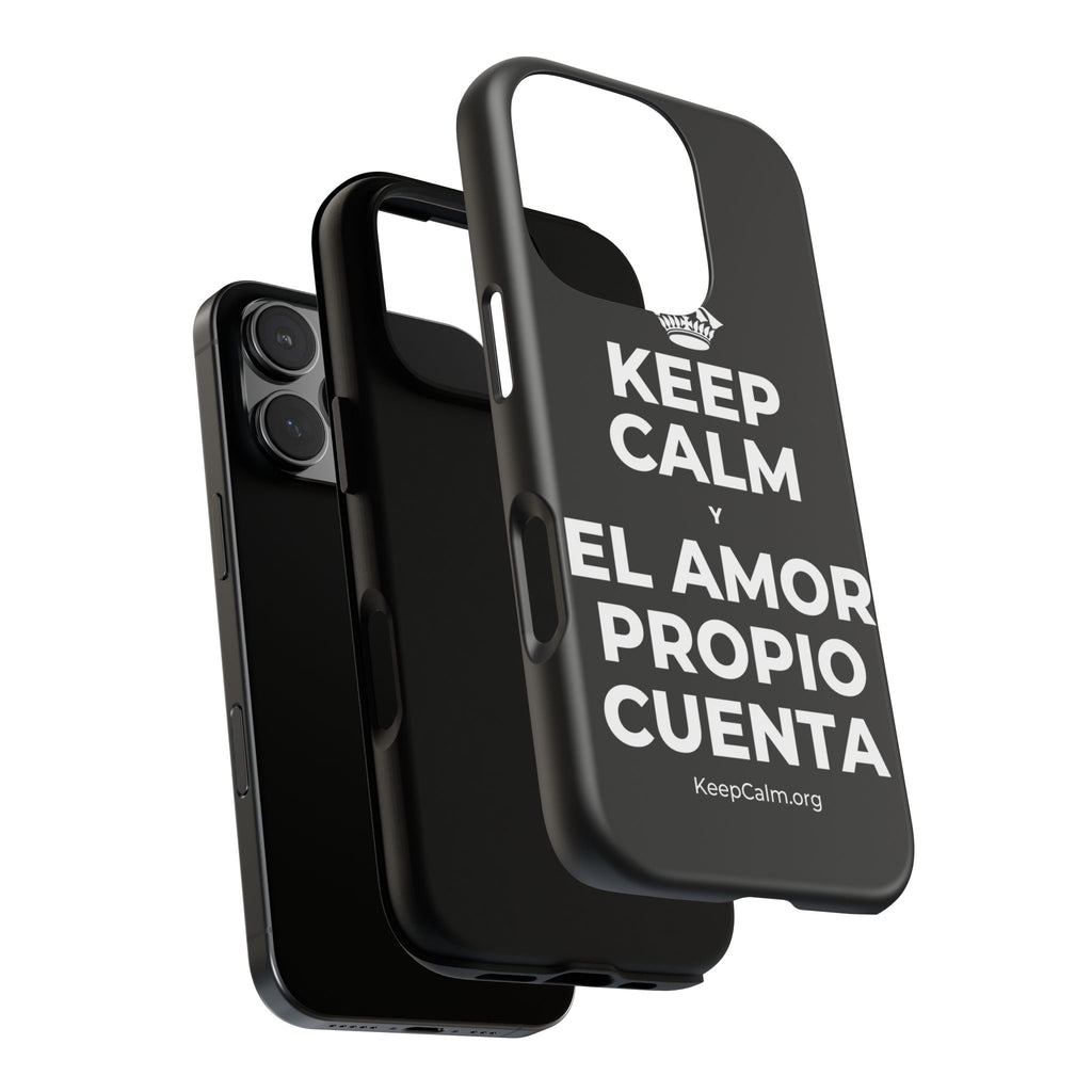 KEEP CALM Y EL AMOR PROPIO CUENTA Phone Case