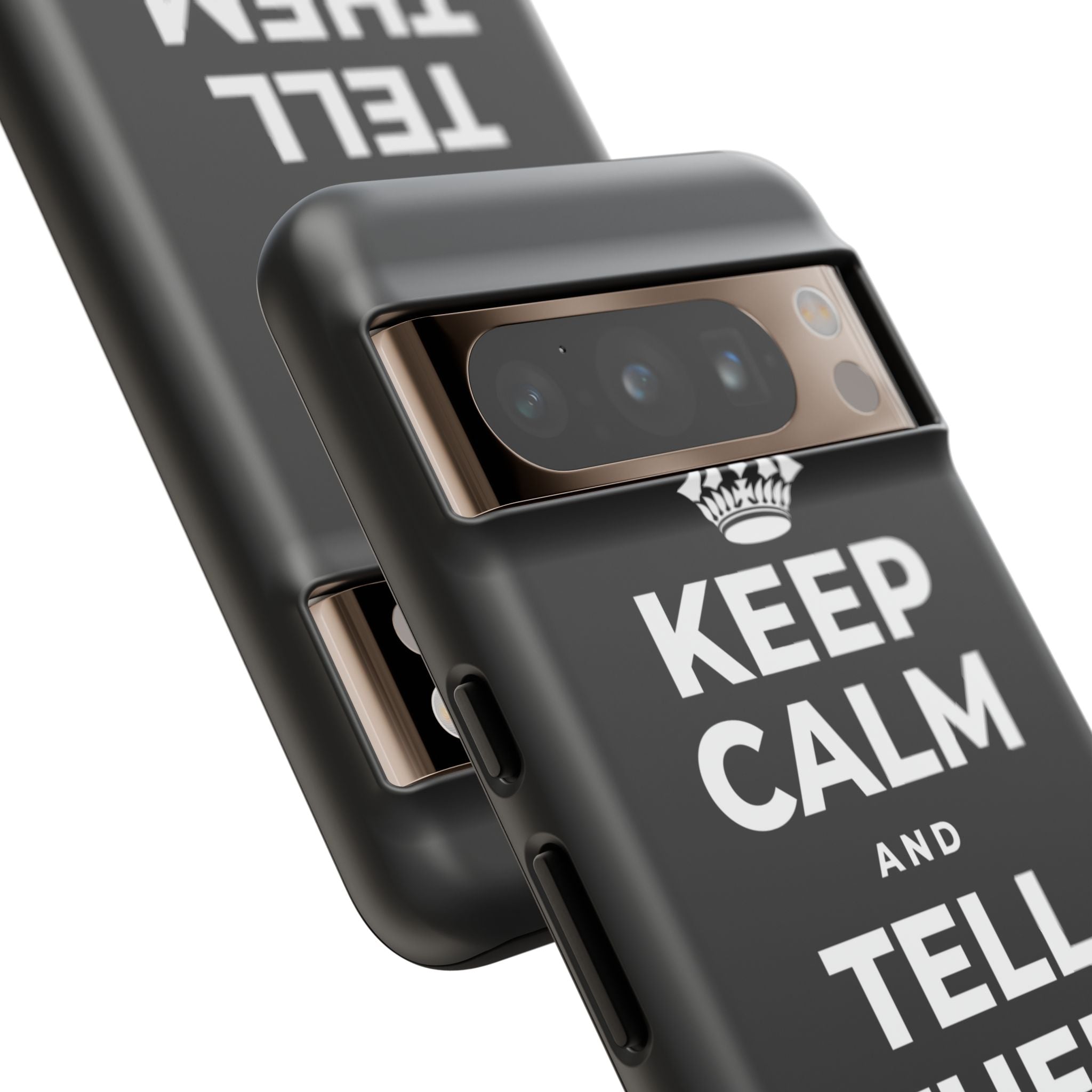 KEEP CALM AND TELL THEM YOU CARE Phone Case