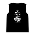 KEEP CALM AND SAY THANK YOU Tank Top