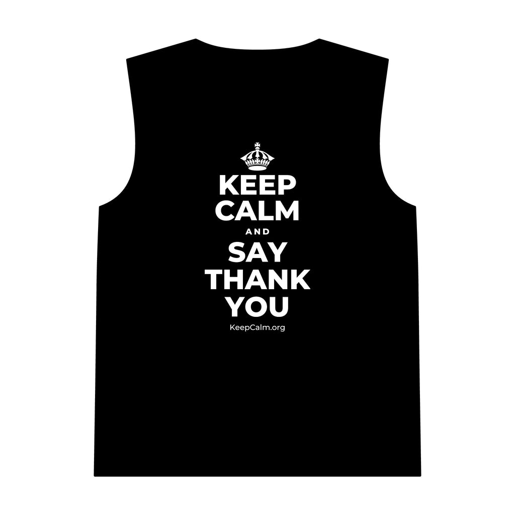 KEEP CALM AND SAY THANK YOU Tank Top