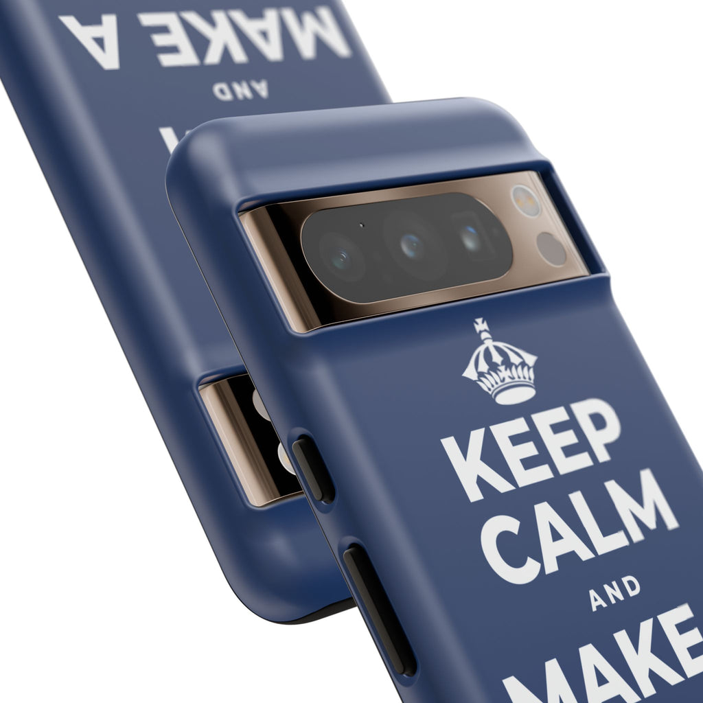 KEEP CALM AND MAKE A HAPPY MEMORY Phone Case