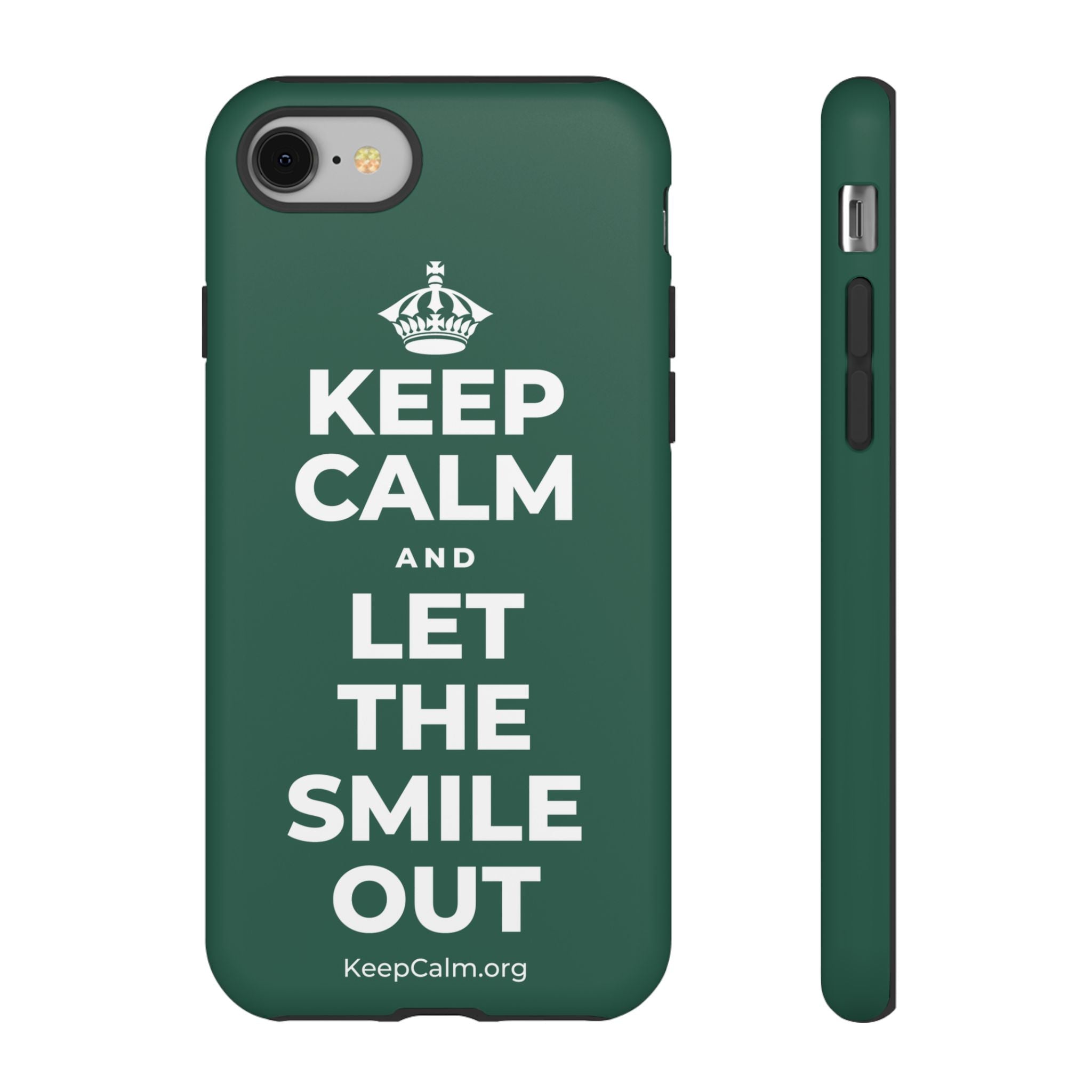 KEEP CALM AND LET THE SMILE OUT Phone Case