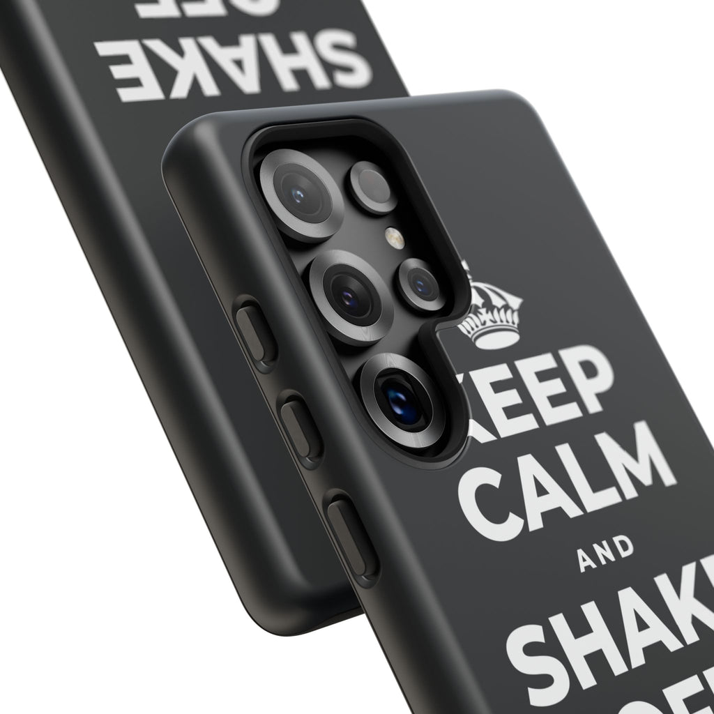 KEEP CALM AND SHAKE OFF THE WINTER Phone Case (Dark)