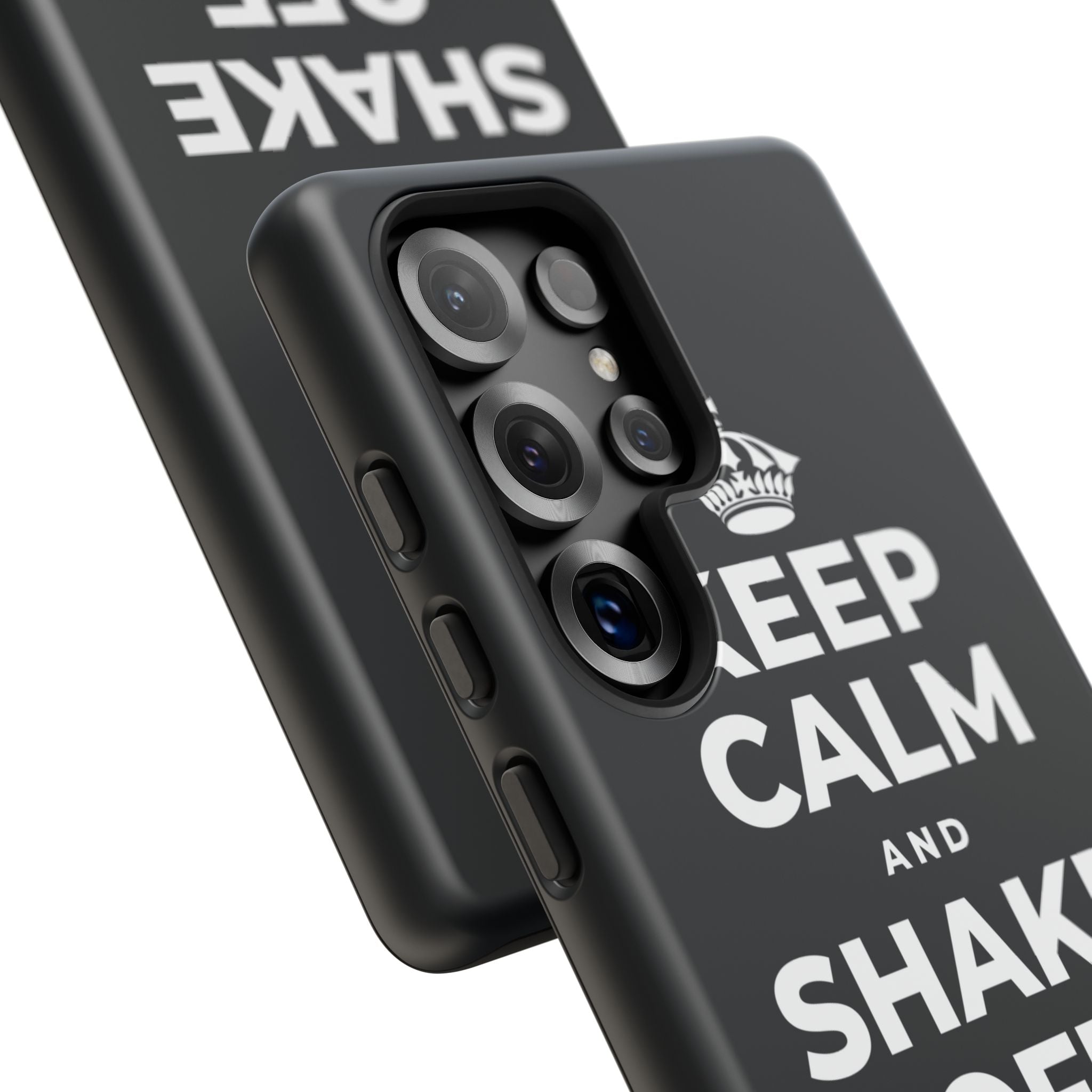 KEEP CALM AND SHAKE OFF THE WINTER Phone Case (Dark)