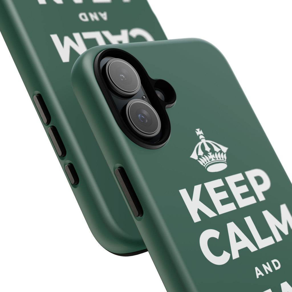 KEEP CALM AND LEAN ON ME Phone Case