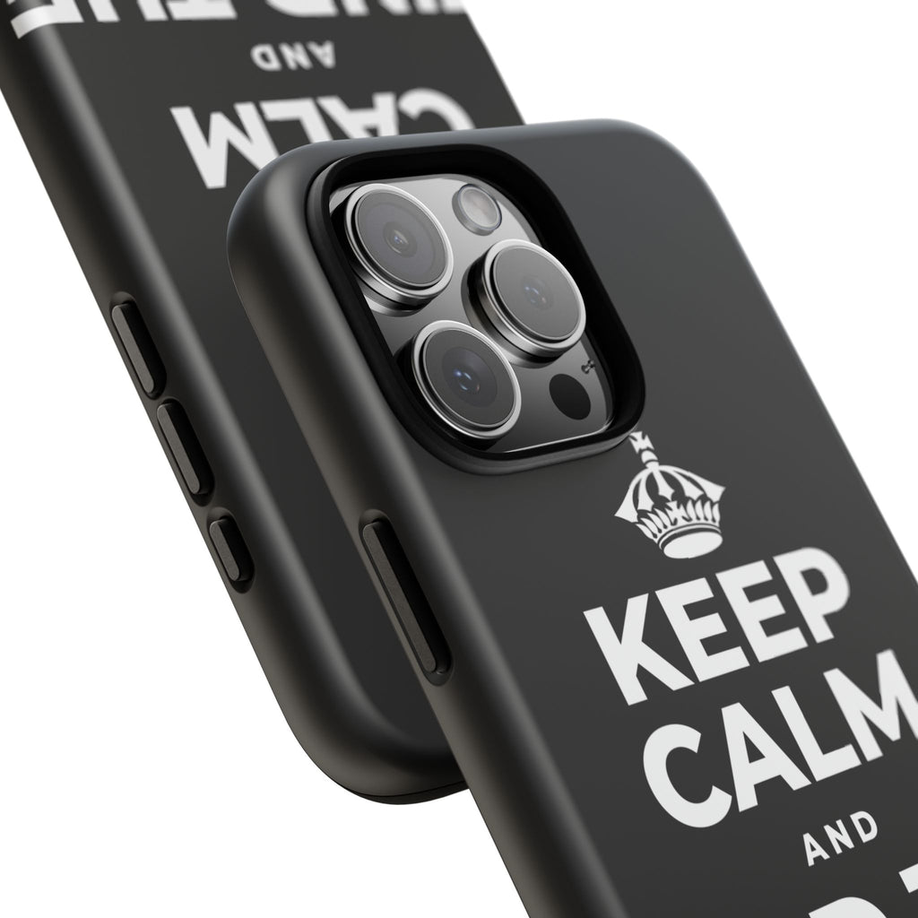 KEEP CALM AND FIND THE HORIZON Phone Case