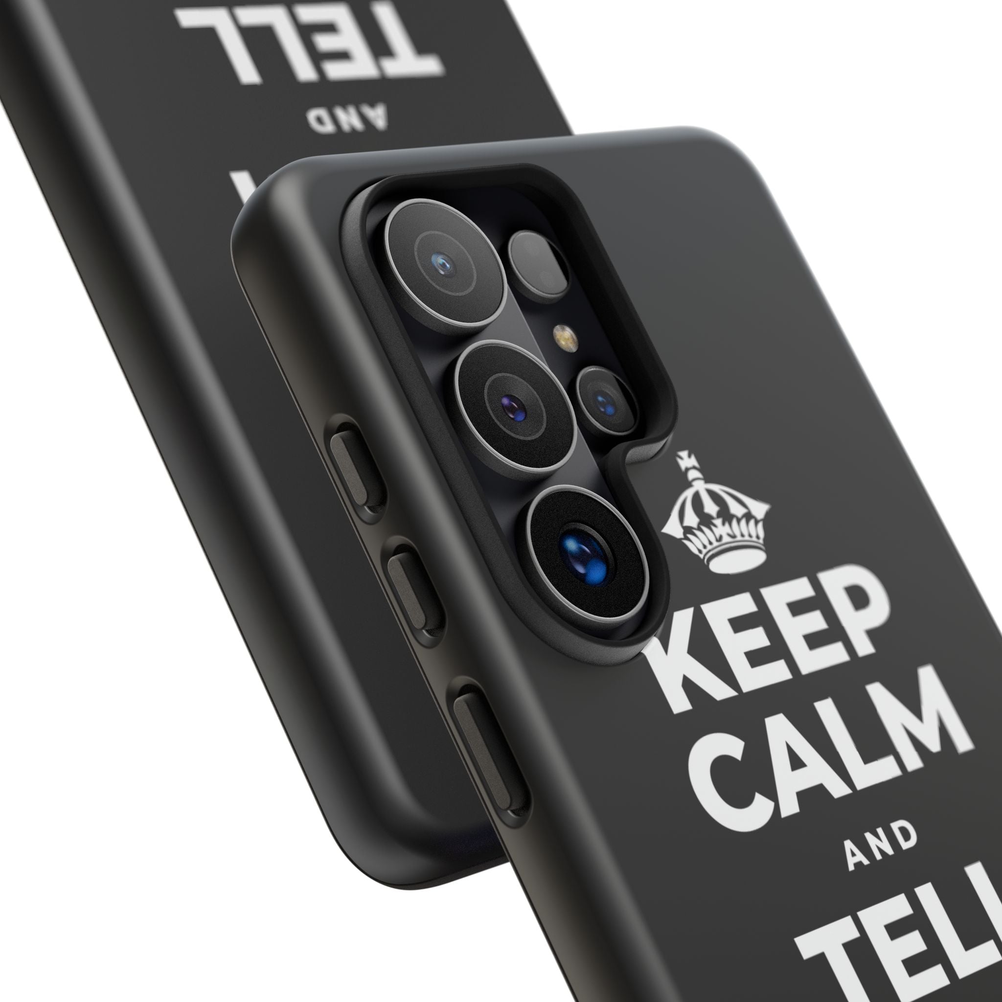 KEEP CALM AND TELL THEM YOU CARE Phone Case