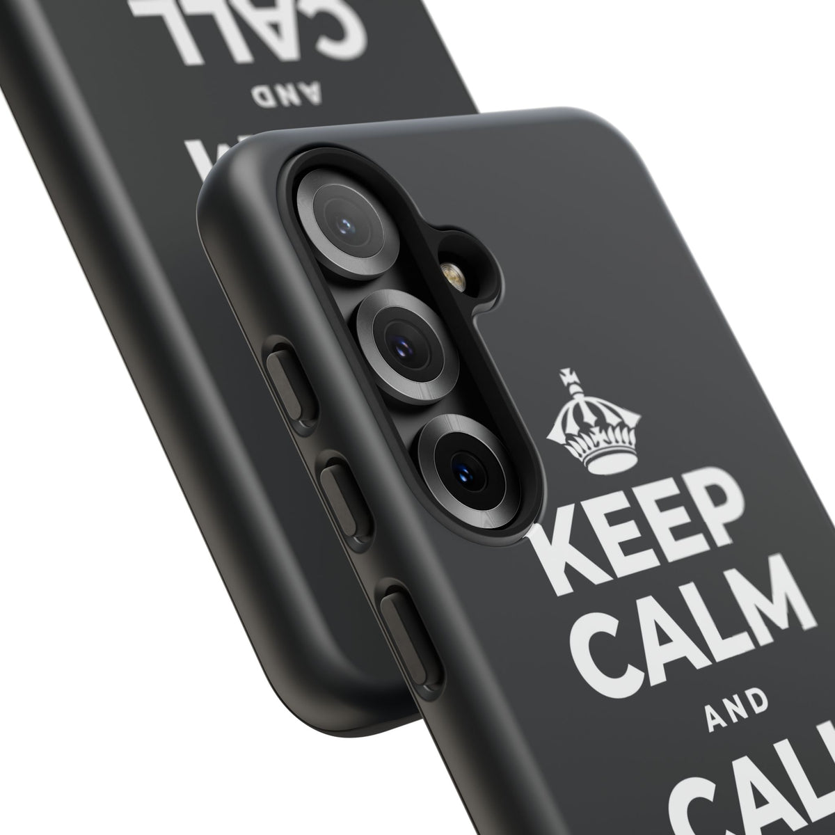 KEEP CALM AND CALL YOUR PEOPLE Phone Case (Dark)