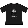 KEEP CALM И ОСТАВЬ РАБОТУ НА РАБОТЕ Women's Raglan Tee