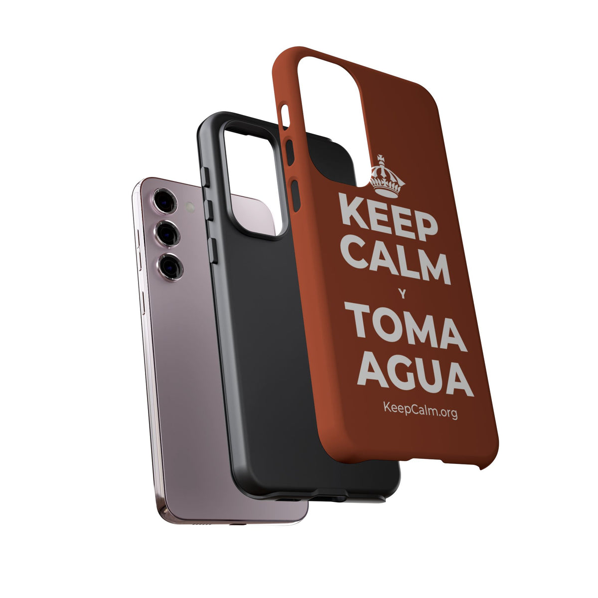 KEEP CALM Y TOMA AGUA Phone Case