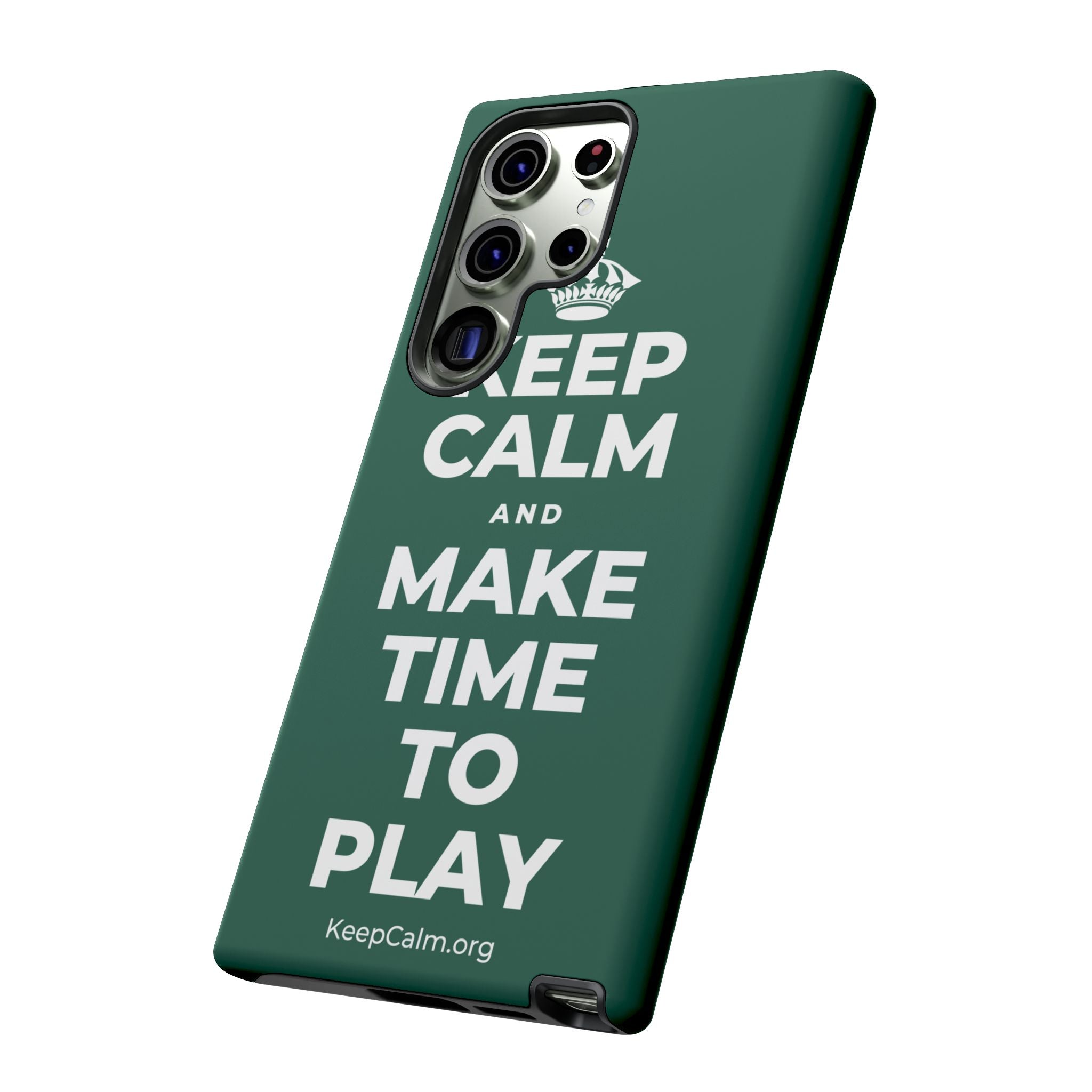 KEEP CALM AND MAKE TIME TO PLAY Phone Case