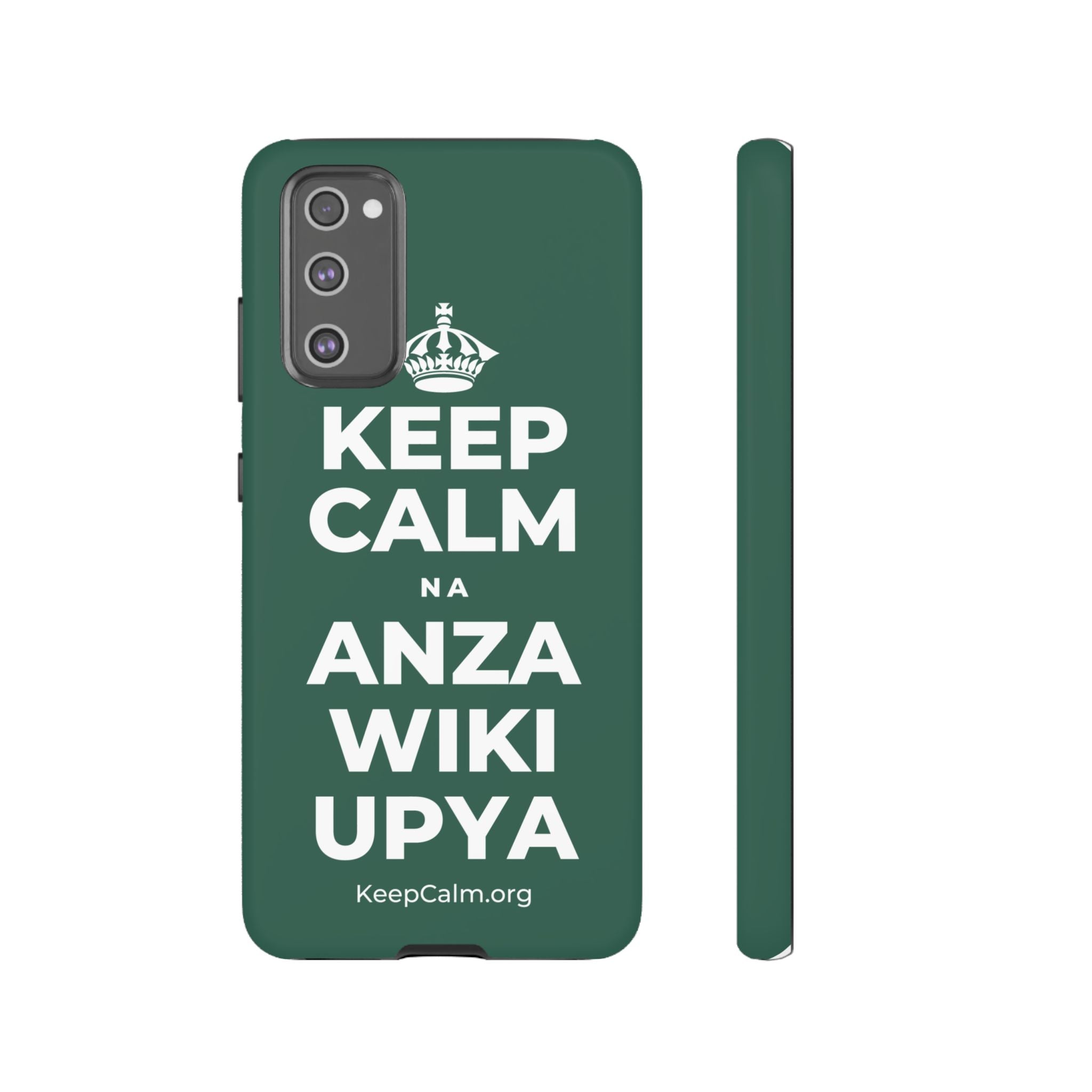 KEEP CALM NA ANZA WIKI UPYA Phone Case