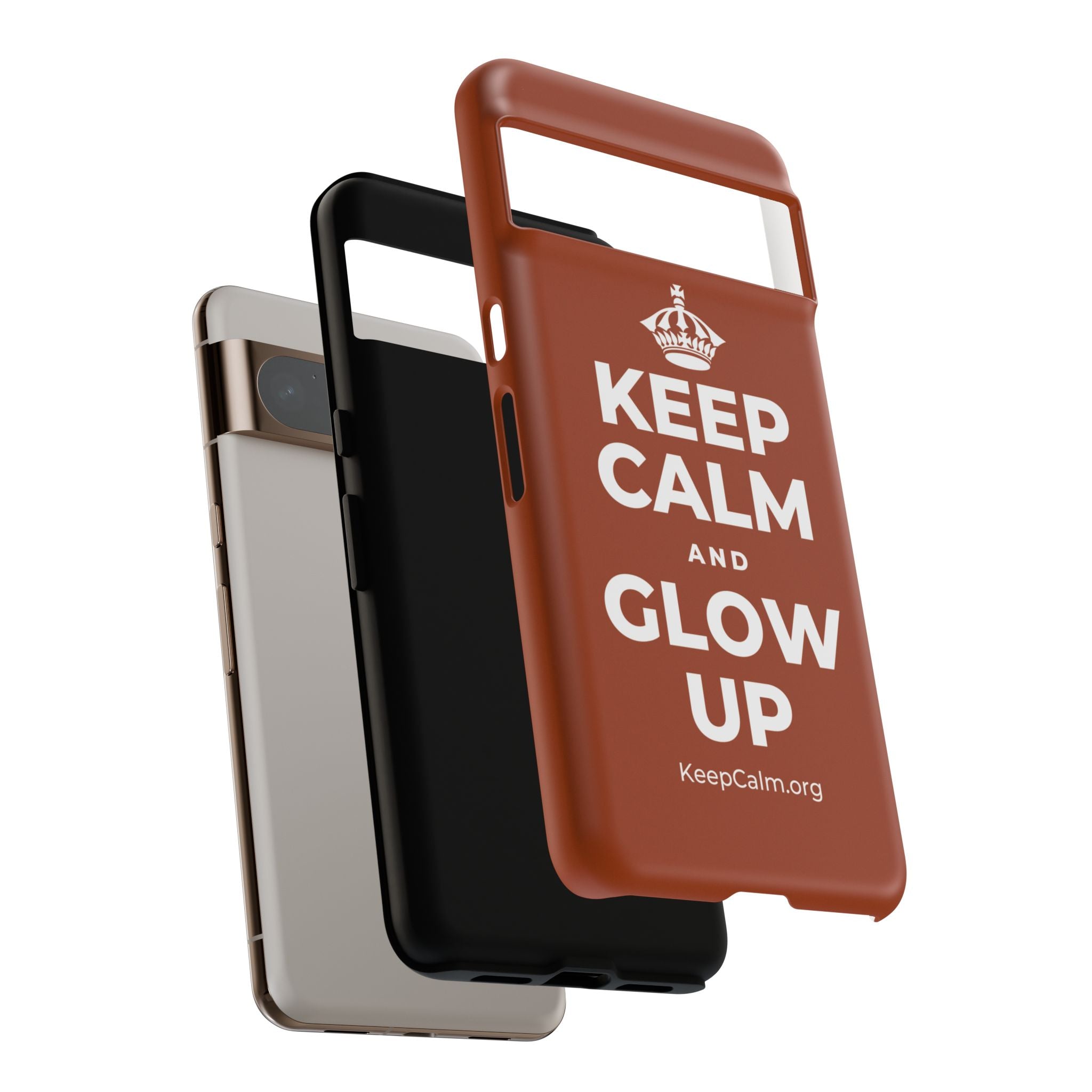 KEEP CALM AND GLOW UP Phone Case