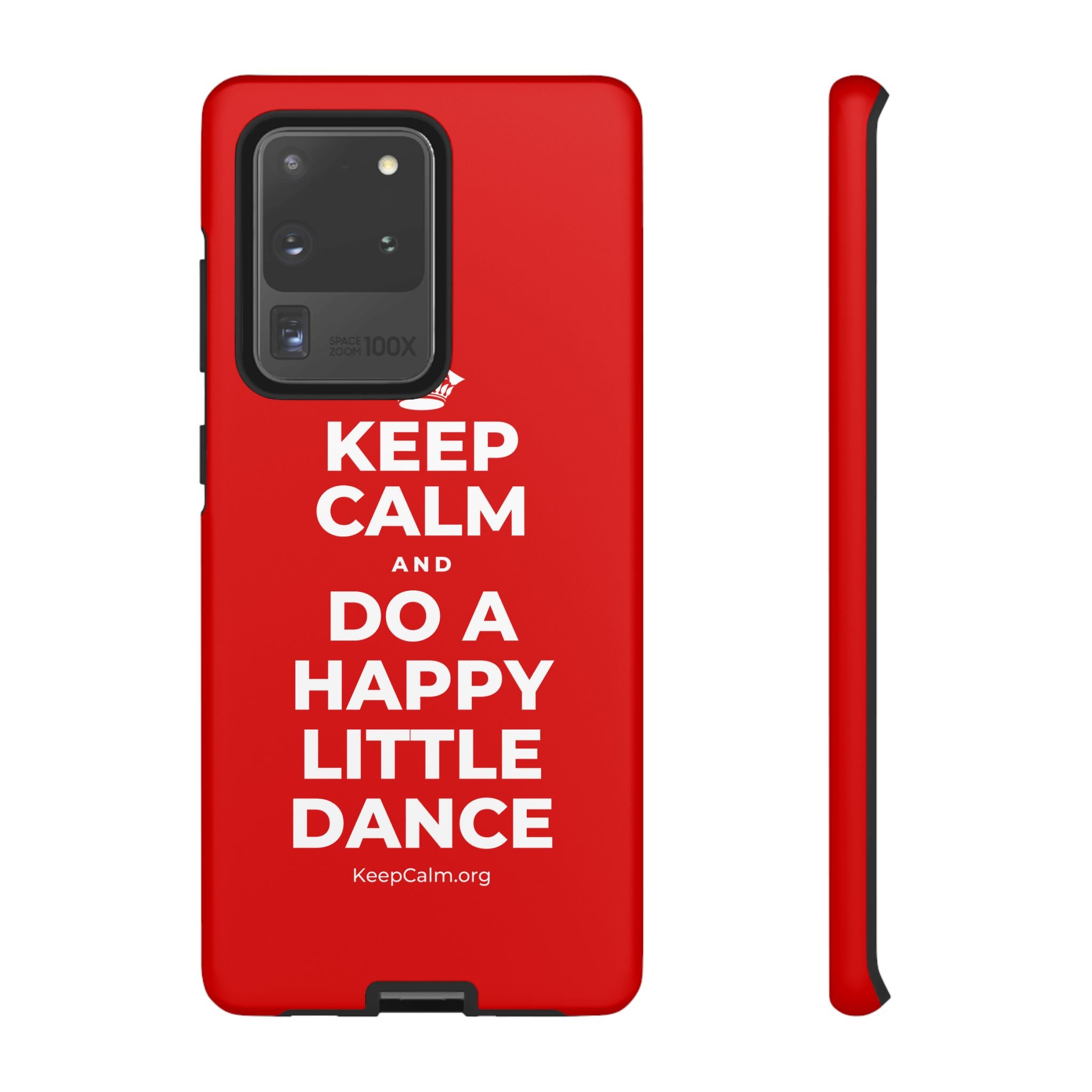 KEEP CALM AND DO A HAPPY LITTLE DANCE Phone Case