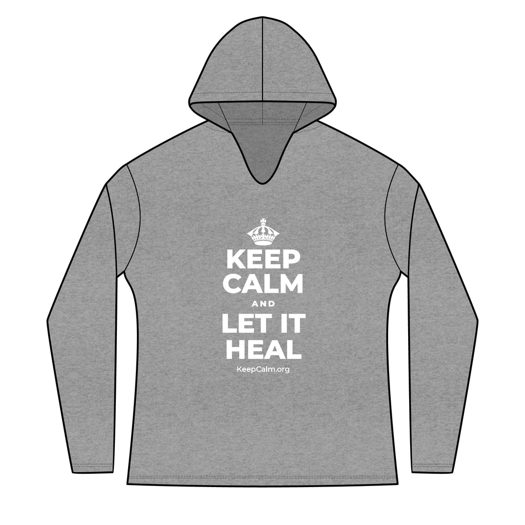KEEP CALM AND LET IT HEAL Women's Long Sleeve Hoodie