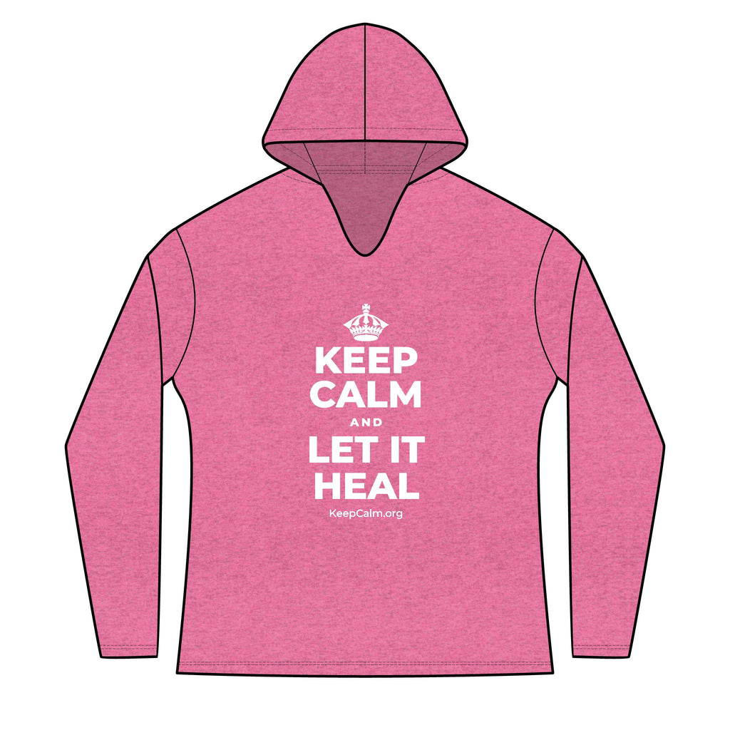KEEP CALM AND LET IT HEAL Women's Long Sleeve Hoodie