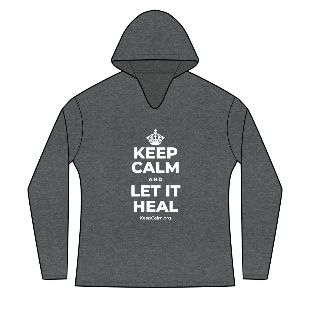 KEEP CALM AND LET IT HEAL Women's Long Sleeve Hoodie